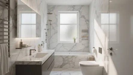 10 Carrera Marble Bathroom Ideas