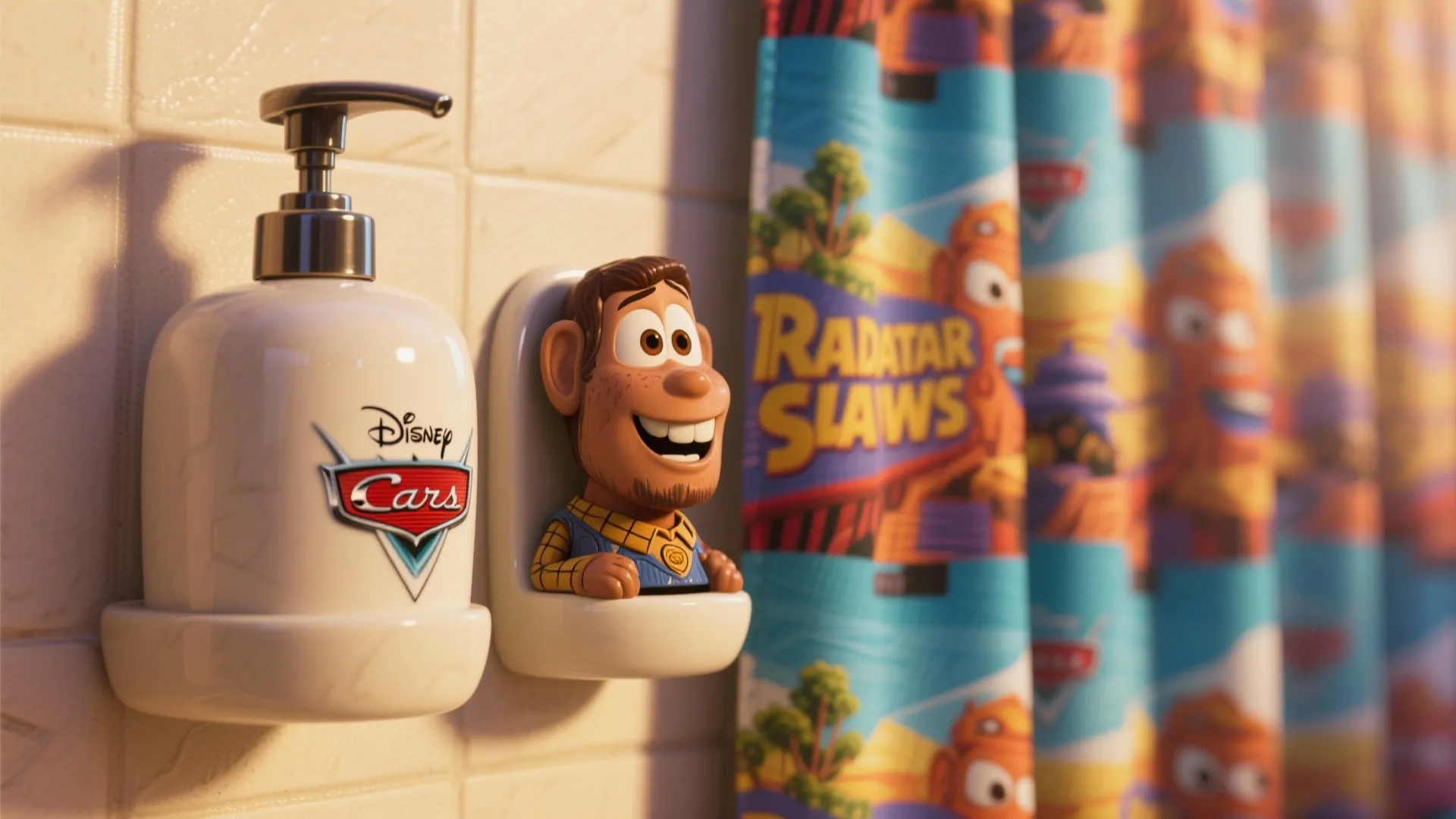 4. Character Bath Accessories