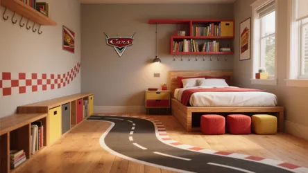 10 Cars Movie Bedroom Decor Ideas for Small Rooms