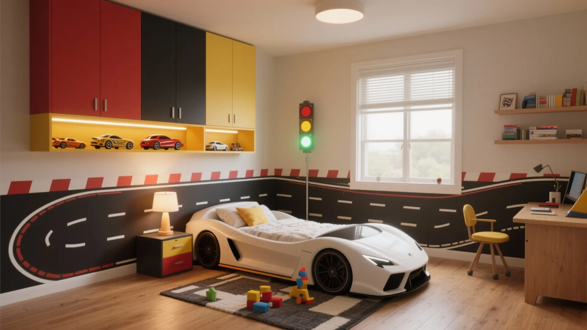 Disney Cars Bedroom Decor: 5 Creative Ideas: Race-ready room ideas from a designer who nearly painted a wall red... and learned a lot