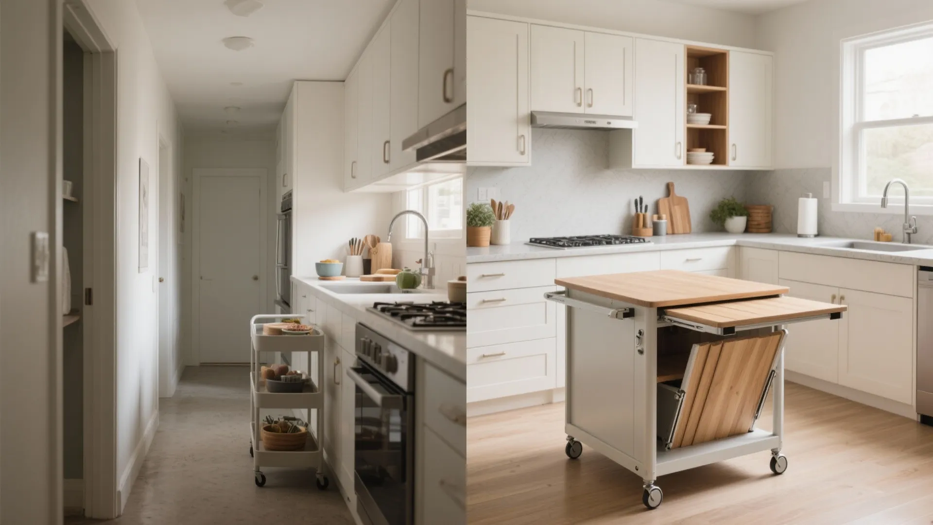 Multi-Function Islands And Carts