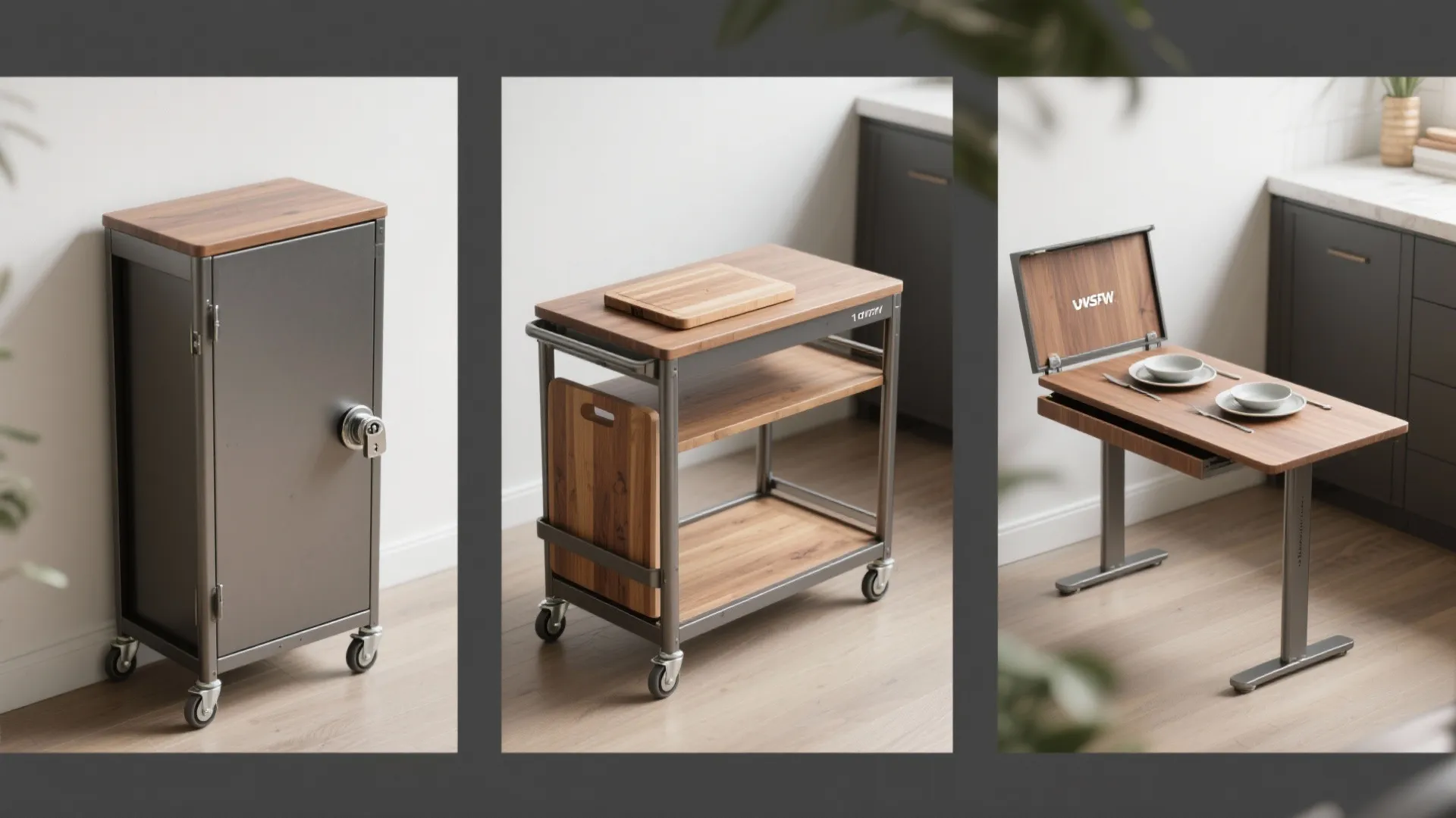 5. Multi-use cart-table hybrid