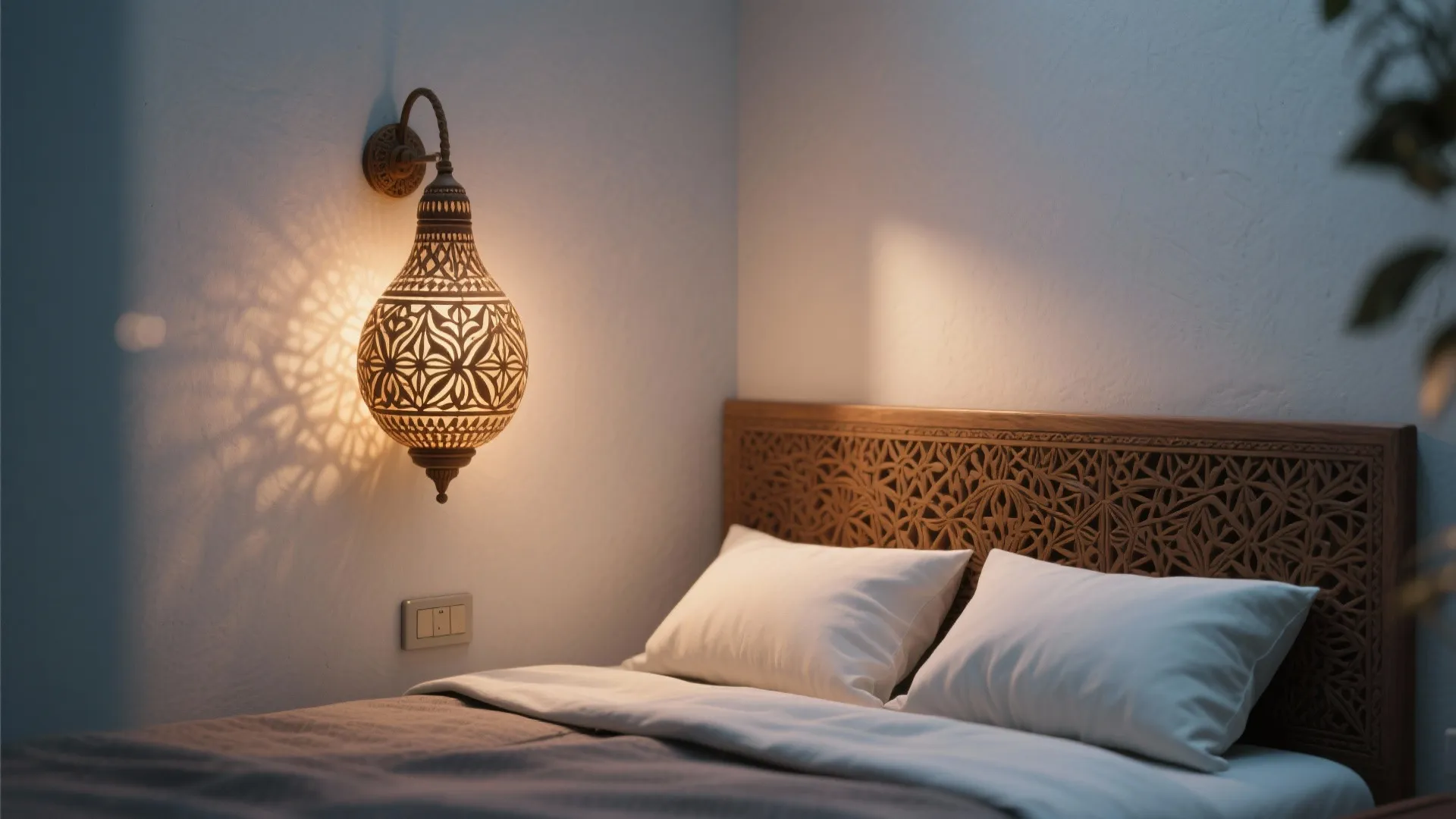 Statement Carved Shades as Functional Art