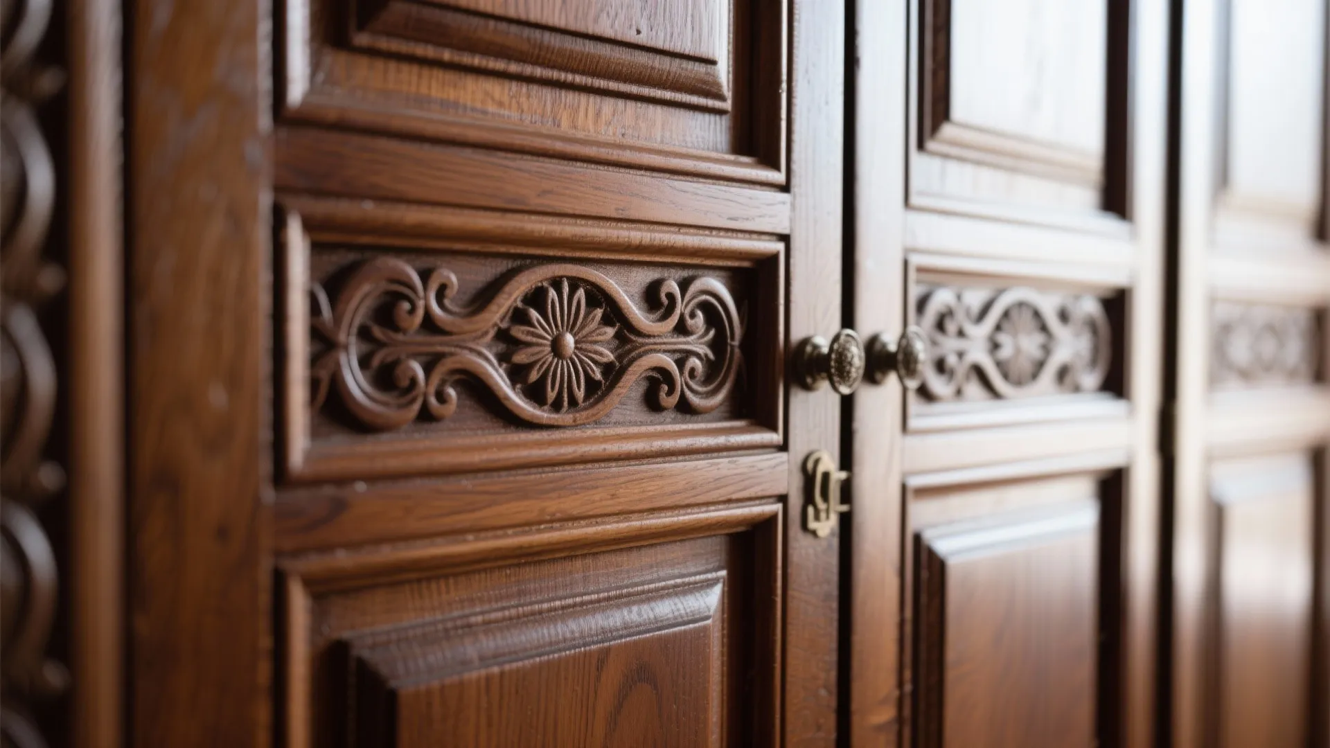 3. Carved Wooden Furniture