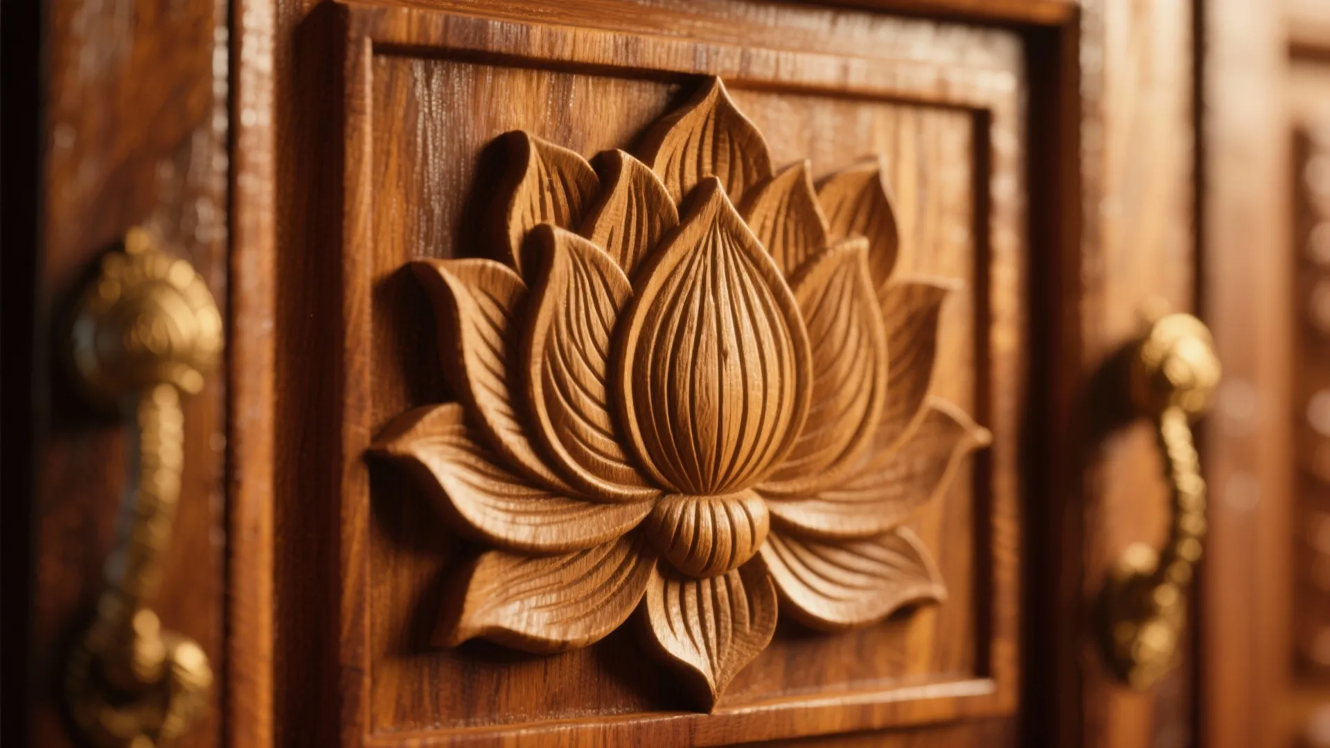 Temple-Style Carvings with Minimal Profiles