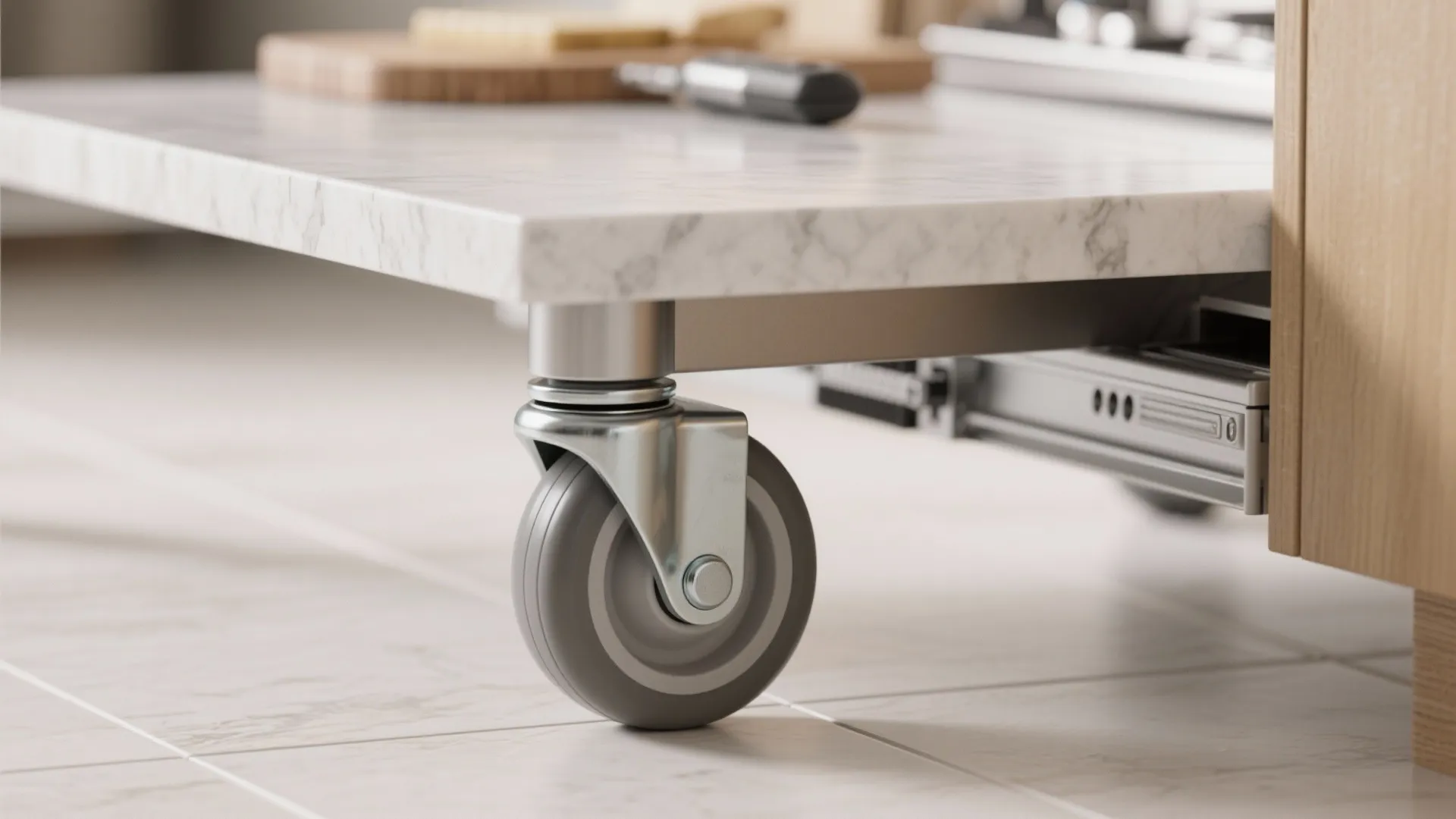 Compact Islands and Slide-Out Surfaces