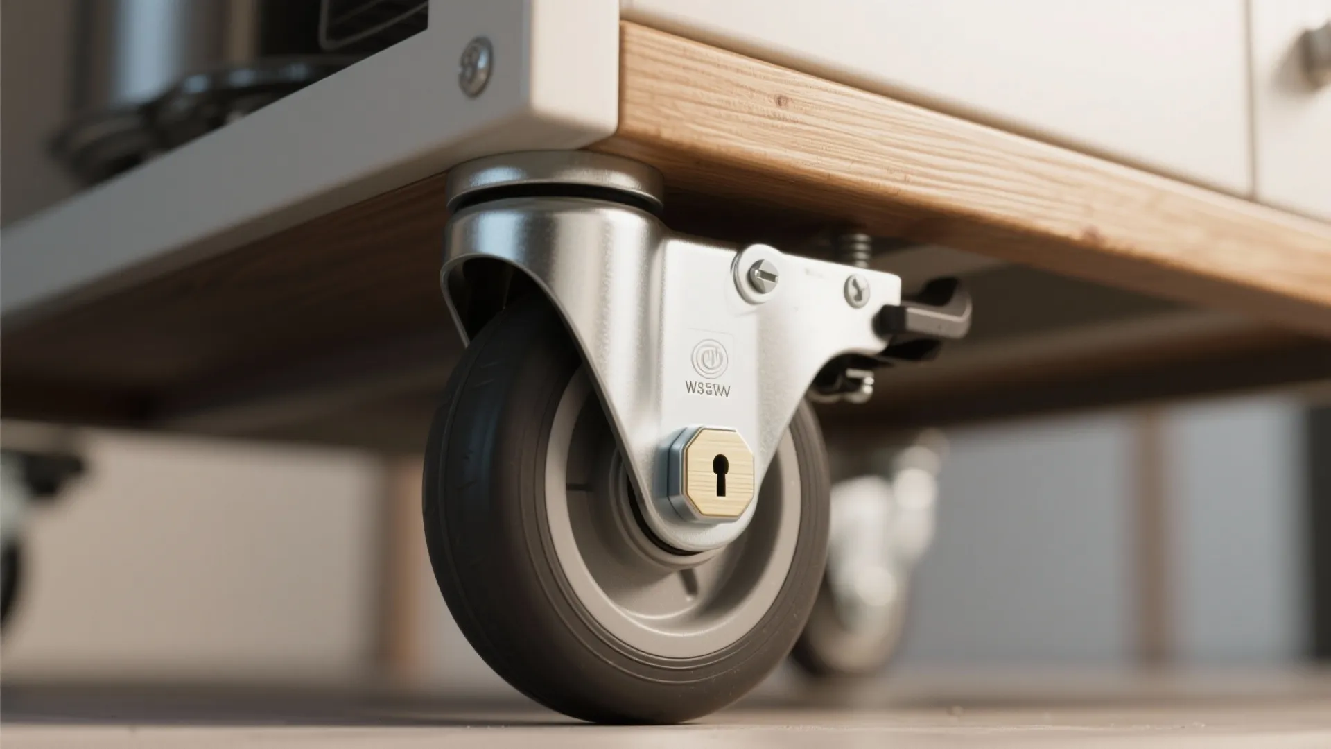 Multi-Tasking Island on Wheels (or a Fold-Down Ledge)