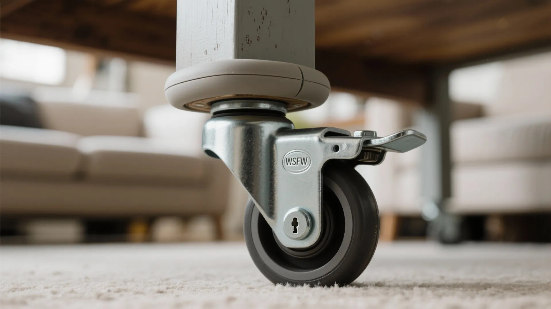 4. Mobility & Safety: Add Locking Casters and Edge Guards