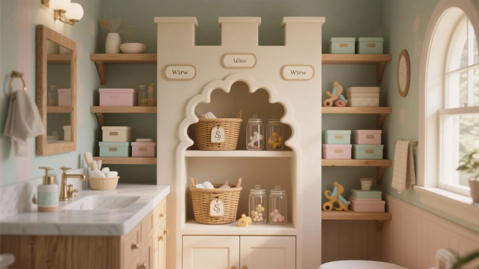 4. Clever Storage That Feels Like a Prop