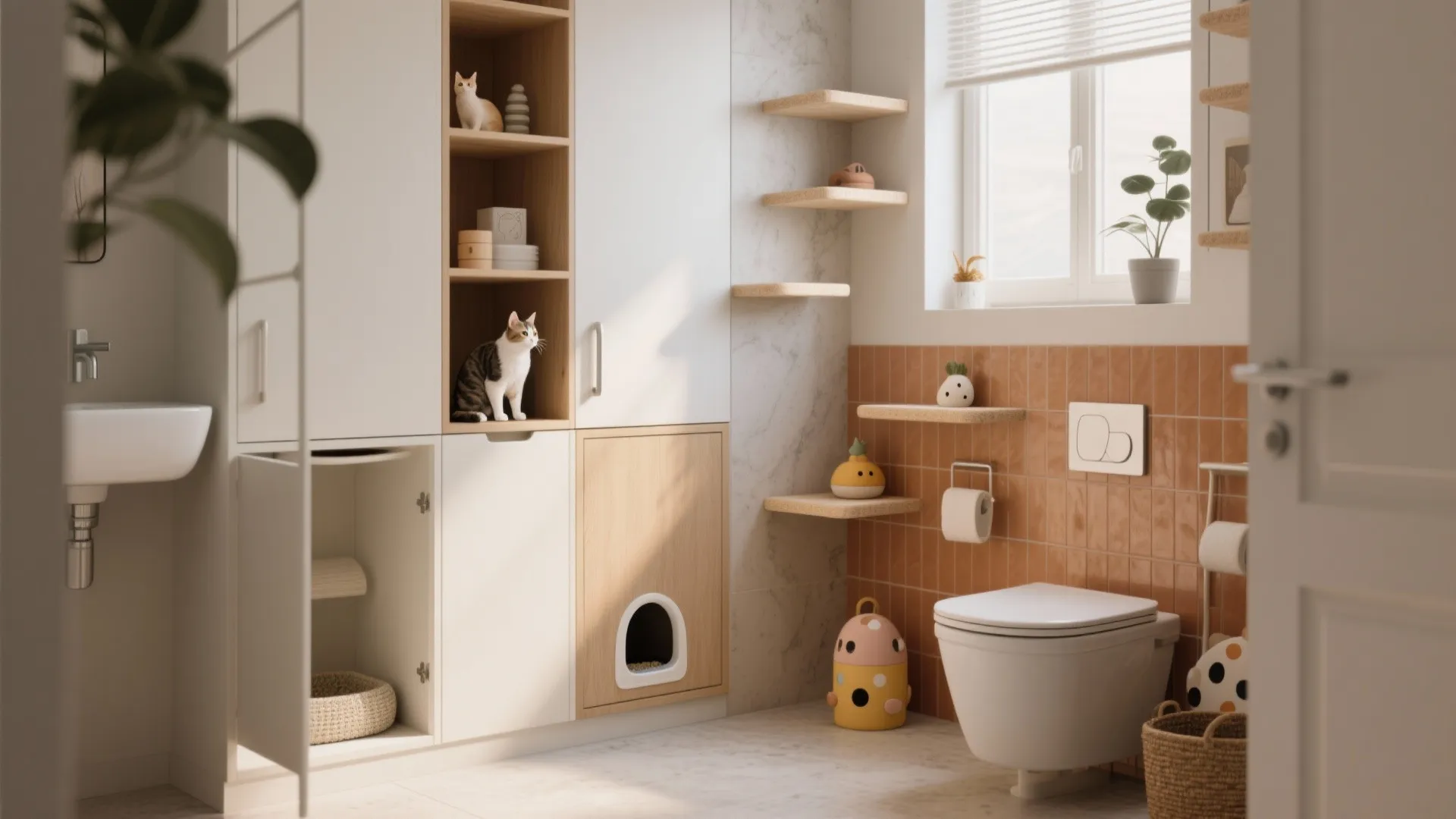 Creative Cat Bathroom Ideas: Transform Your Bathroom into a Cat-Friendly Space