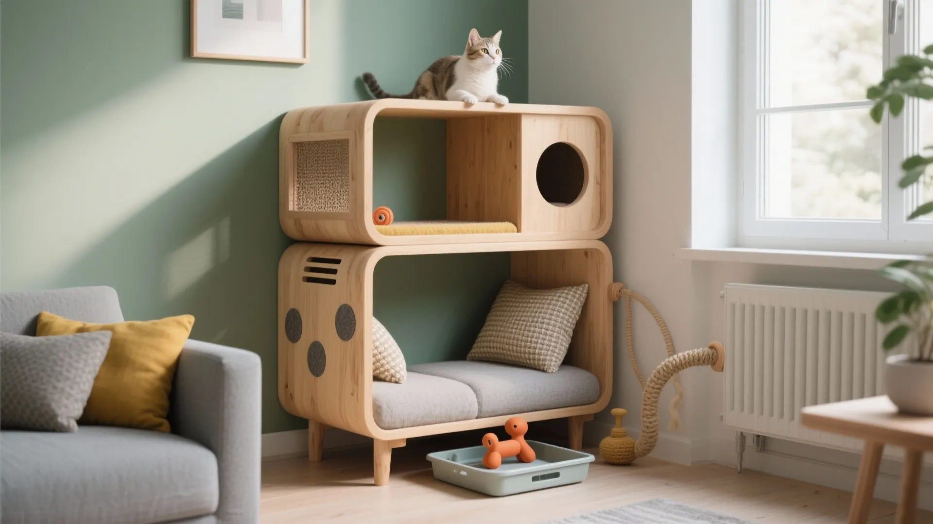 DIY Indoor Cat House: Creative Ideas for Feline Comfort: 1 Minute to Build a Cozy Cat Haven—Save Time & Delight Your Furry Friend