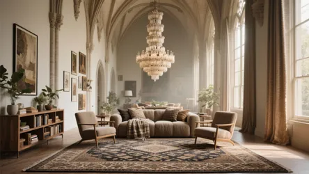 5 Decorating Ideas for High Ceiling Living Rooms