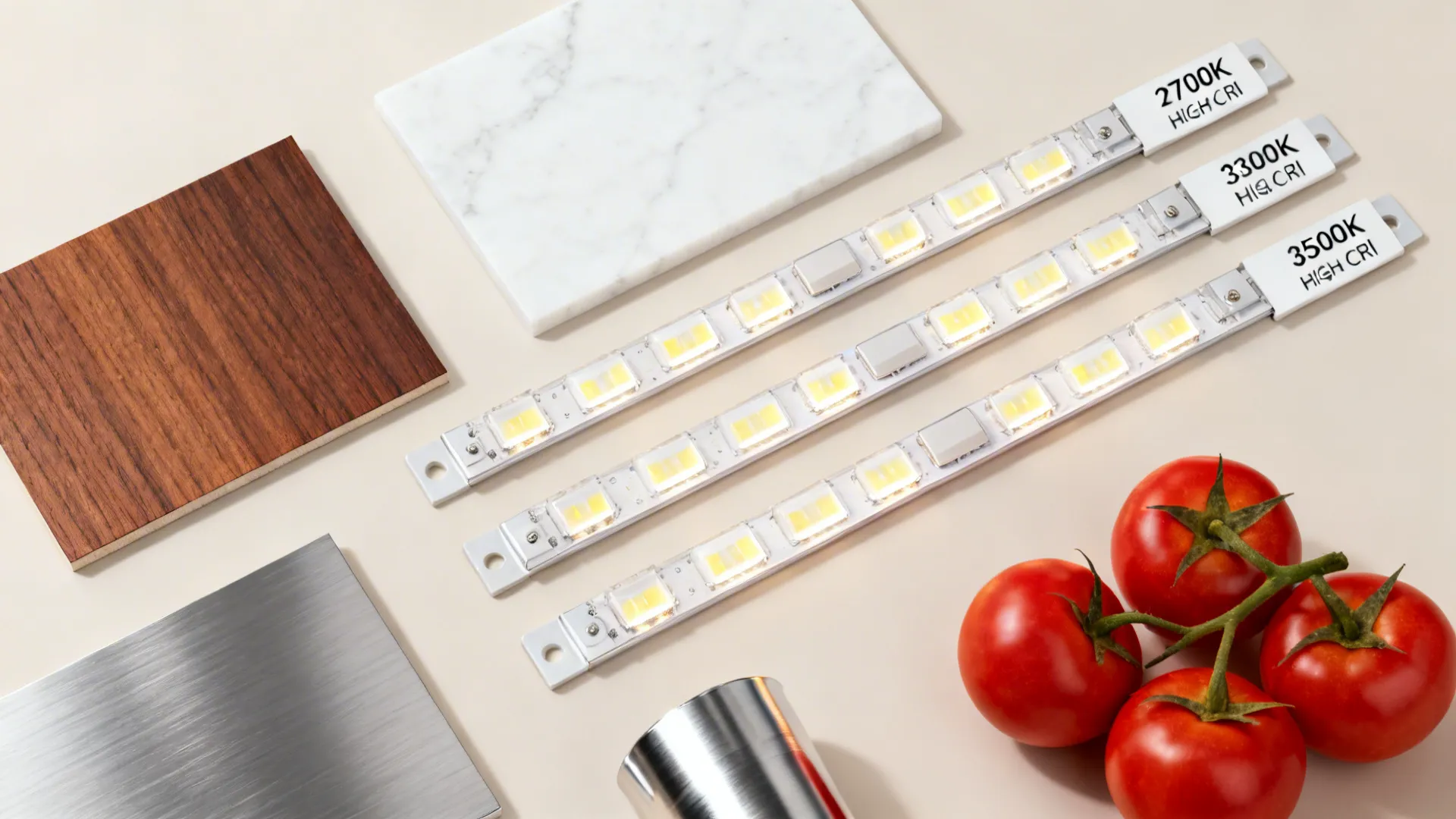 Color Temperature and CRI: Getting Food and Finishes Right