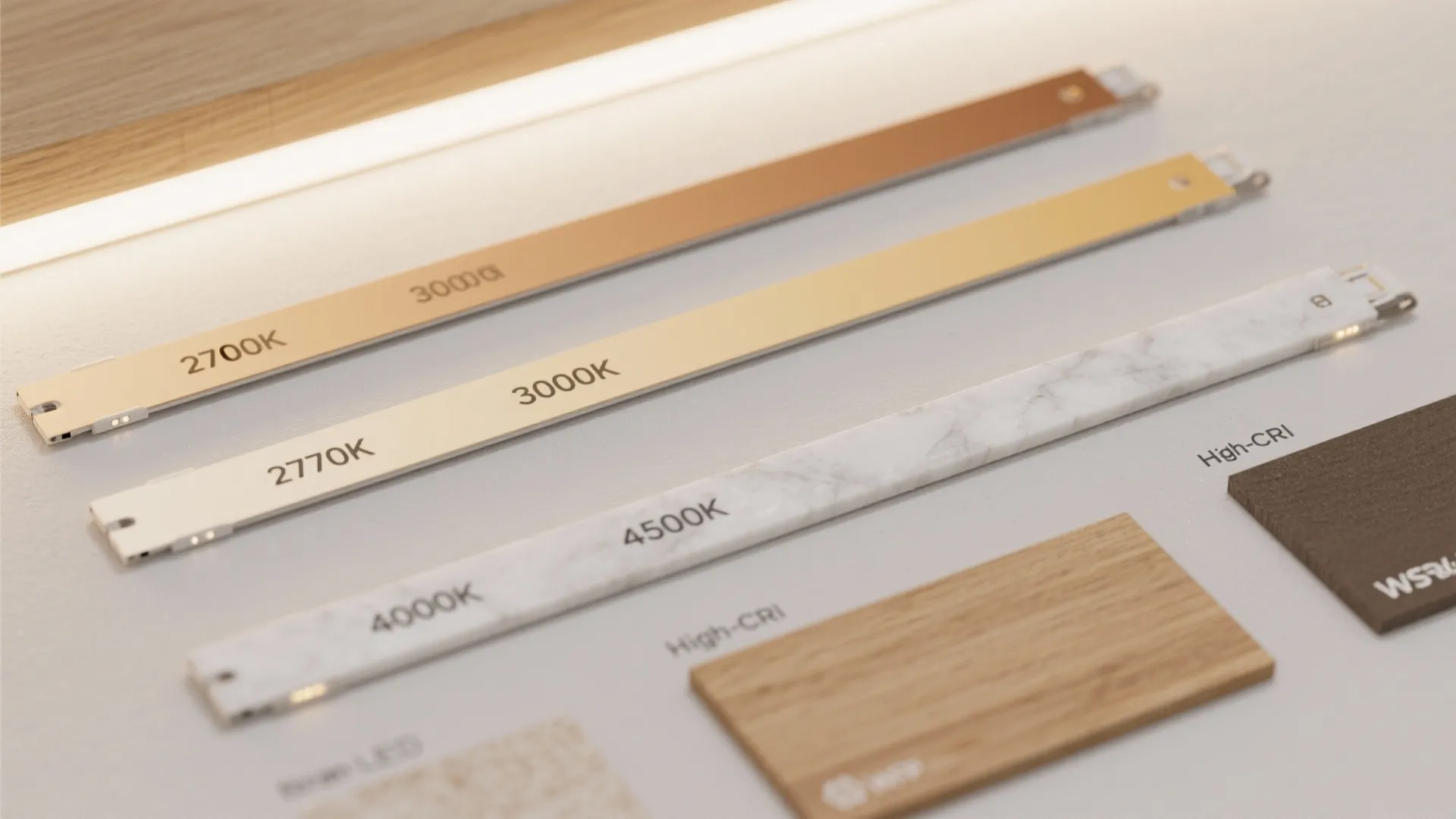 Color Temperature Strategy and High CRI