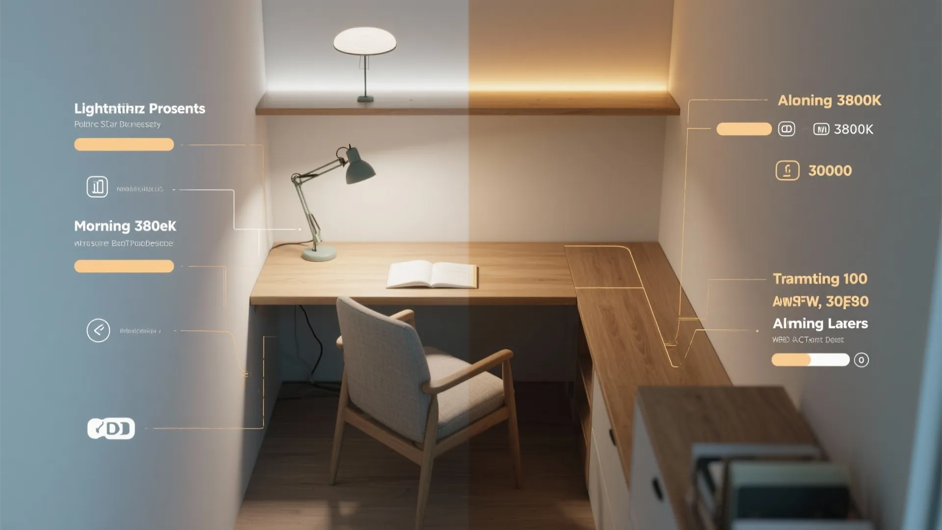 Color Temperature Strategy and Circadian-Friendly Dimming