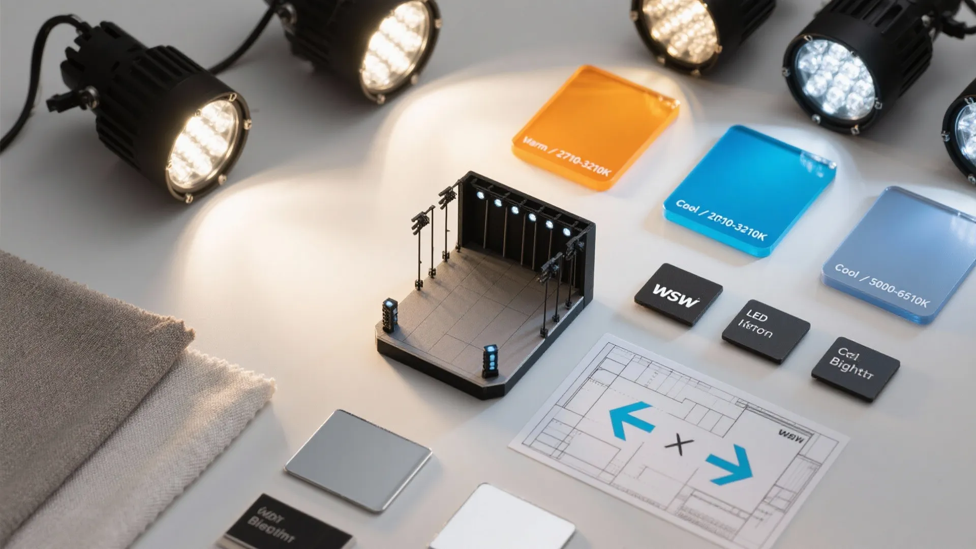 Color Temperature Contrast for Storytelling