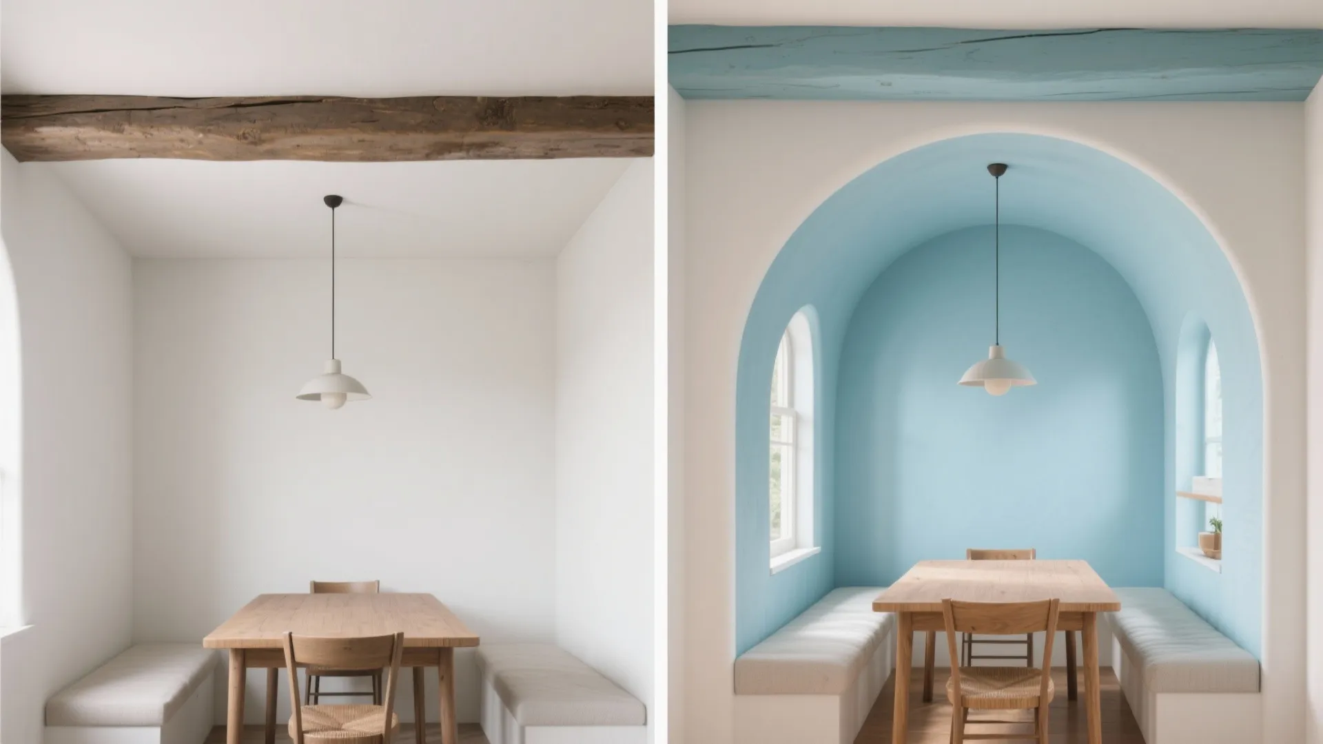 Painted Ceilings, Beams, And Arches