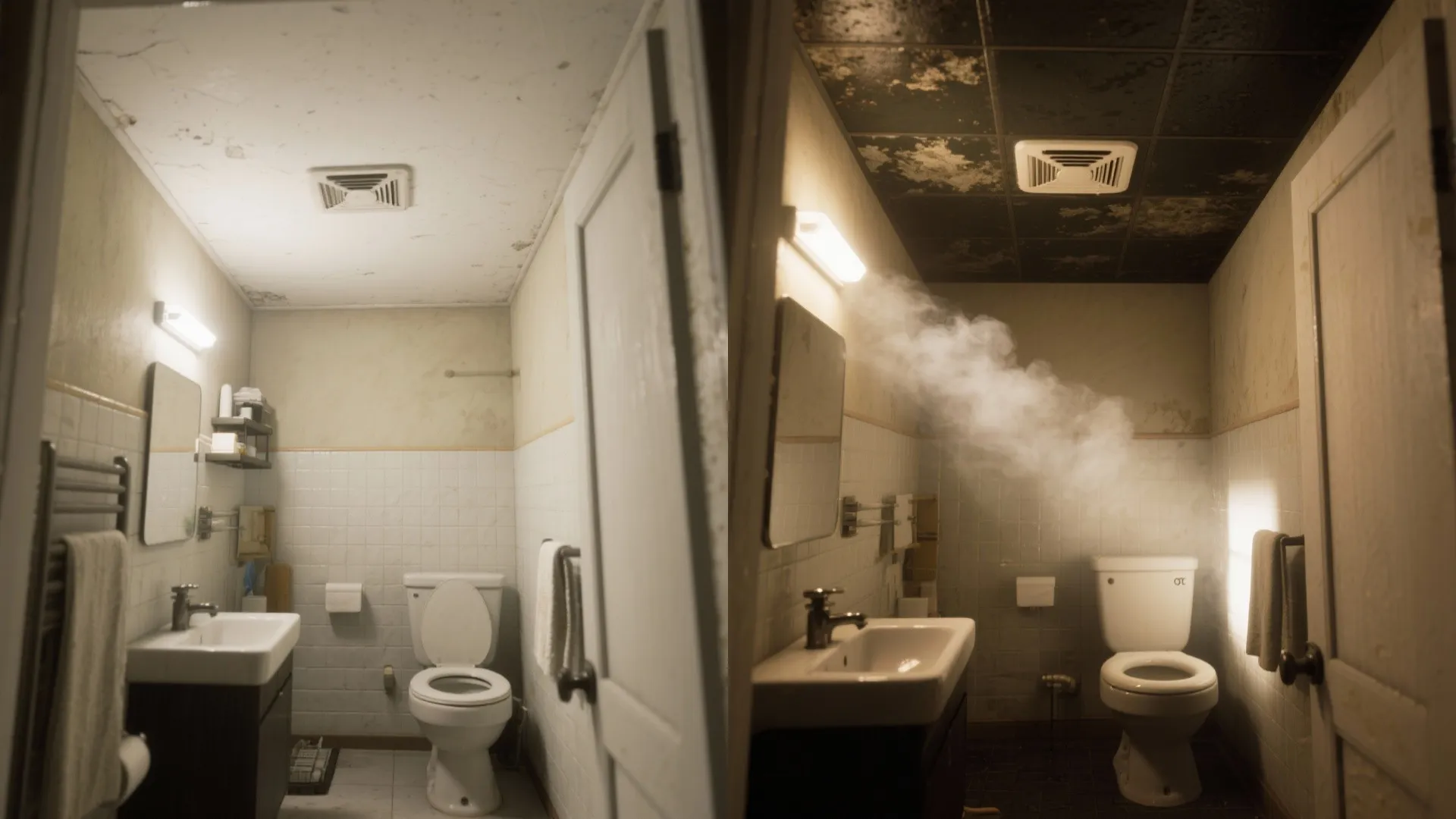 Ceiling Paint — Flat or Special Bath Ceiling Formulas