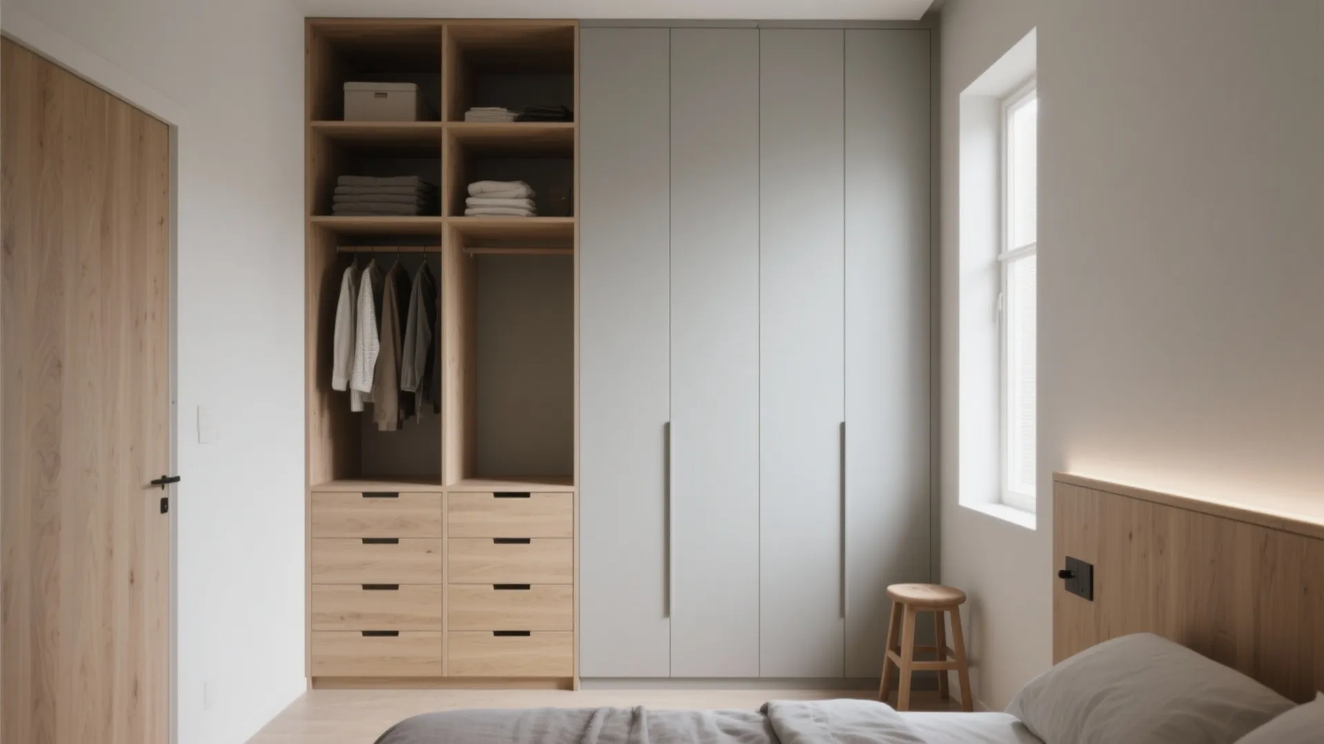 Build up to the ceiling