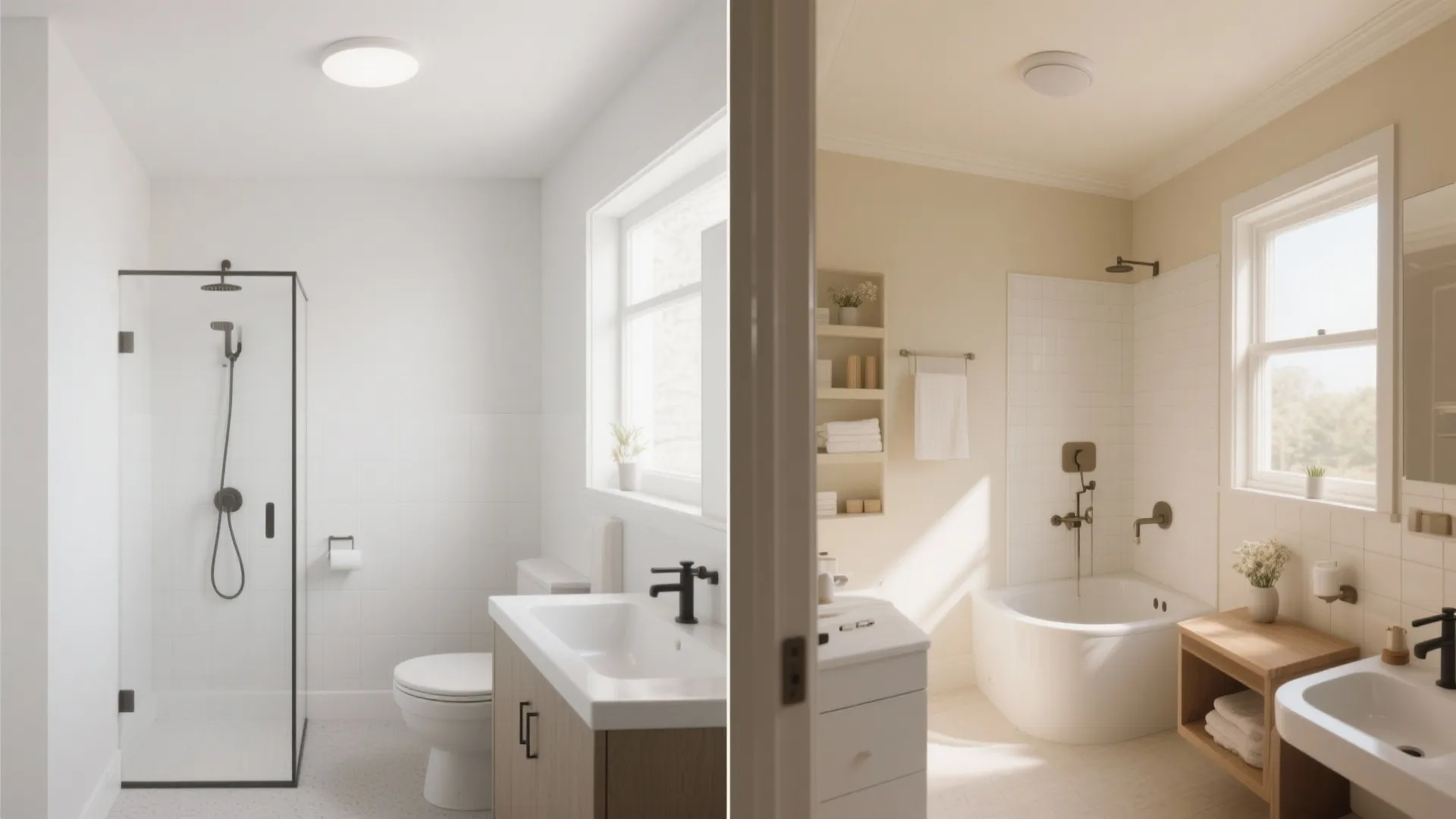 5. Consider color strategically — bright white vs soft tones