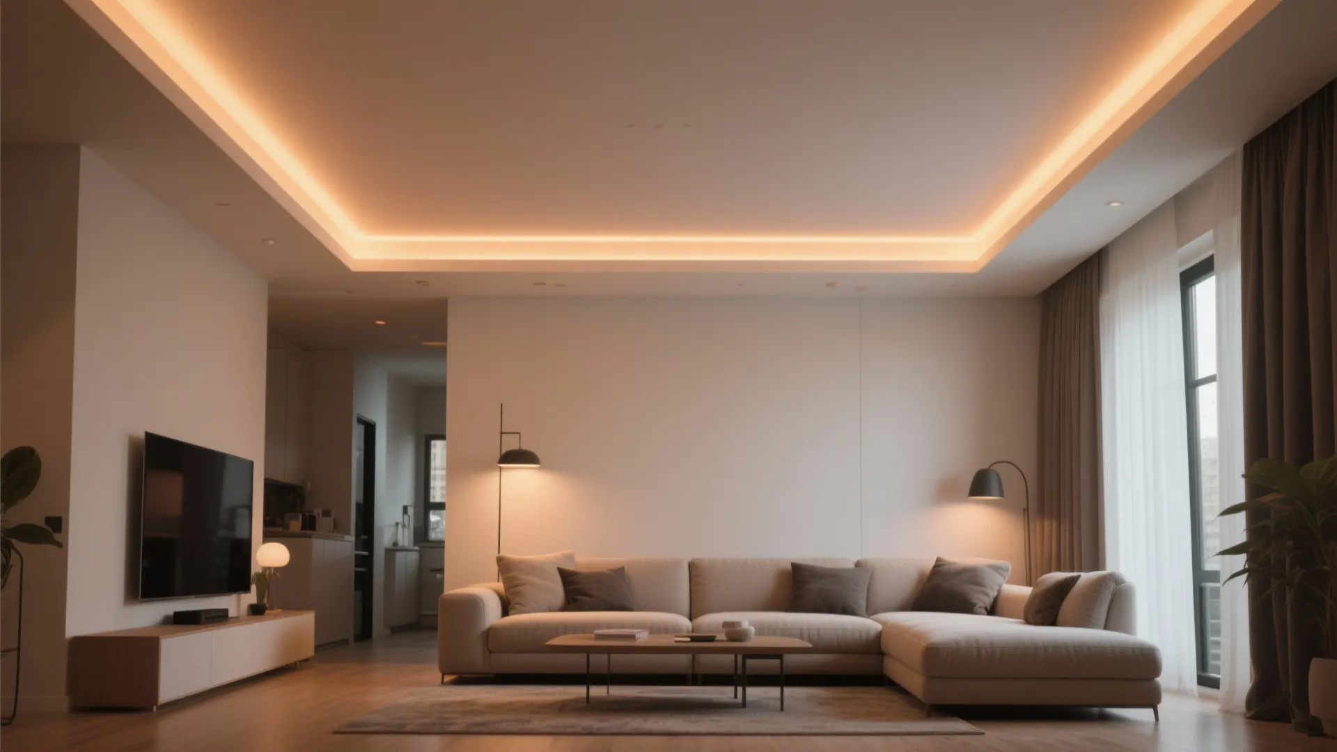 4. Ceiling Cove Lighting