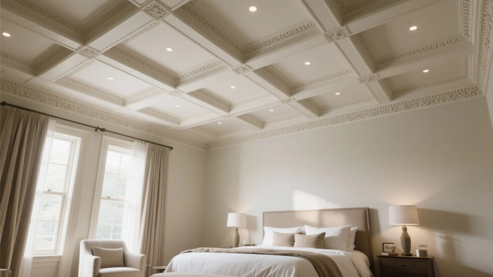 7. Embrace Architectural Details and Ceiling Treatments