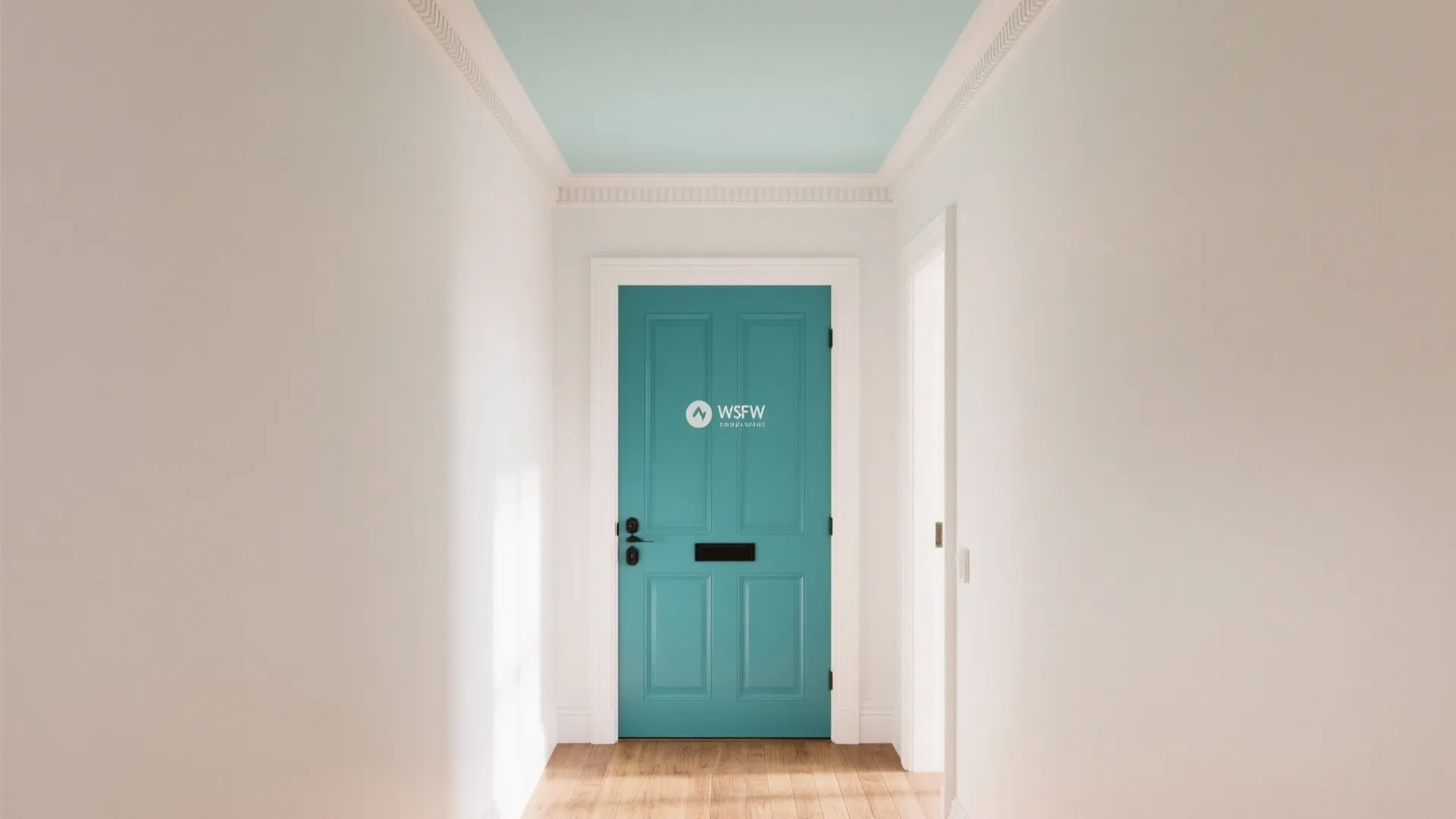 Statement Ceilings & Painted Doors