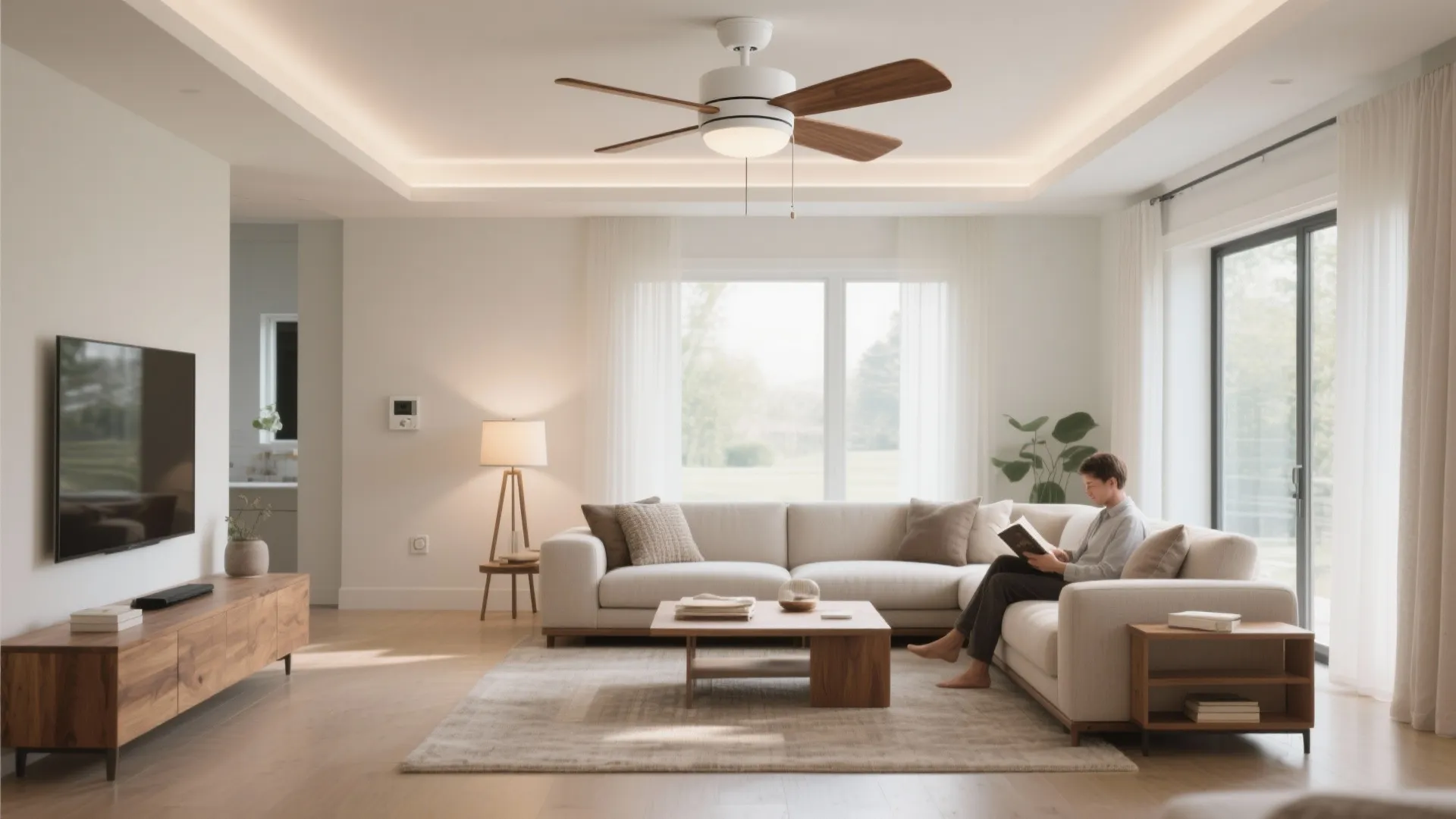 Rooms with Ceiling Fans: Ultimate Design Guide: 1 Minute to Smarter, Breezier Spaces