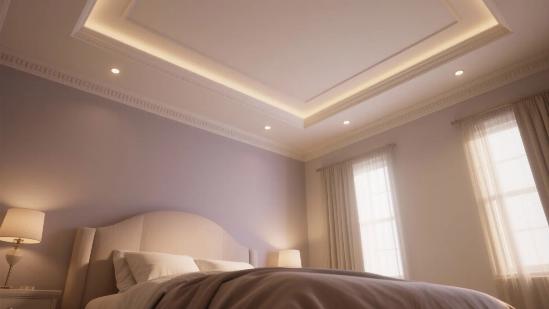 2. Turn the ceiling into a fifth wall