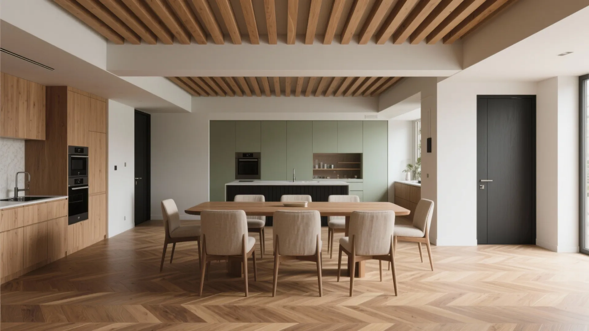 Ceiling and Floor Zoning (No-Wall Partitions)