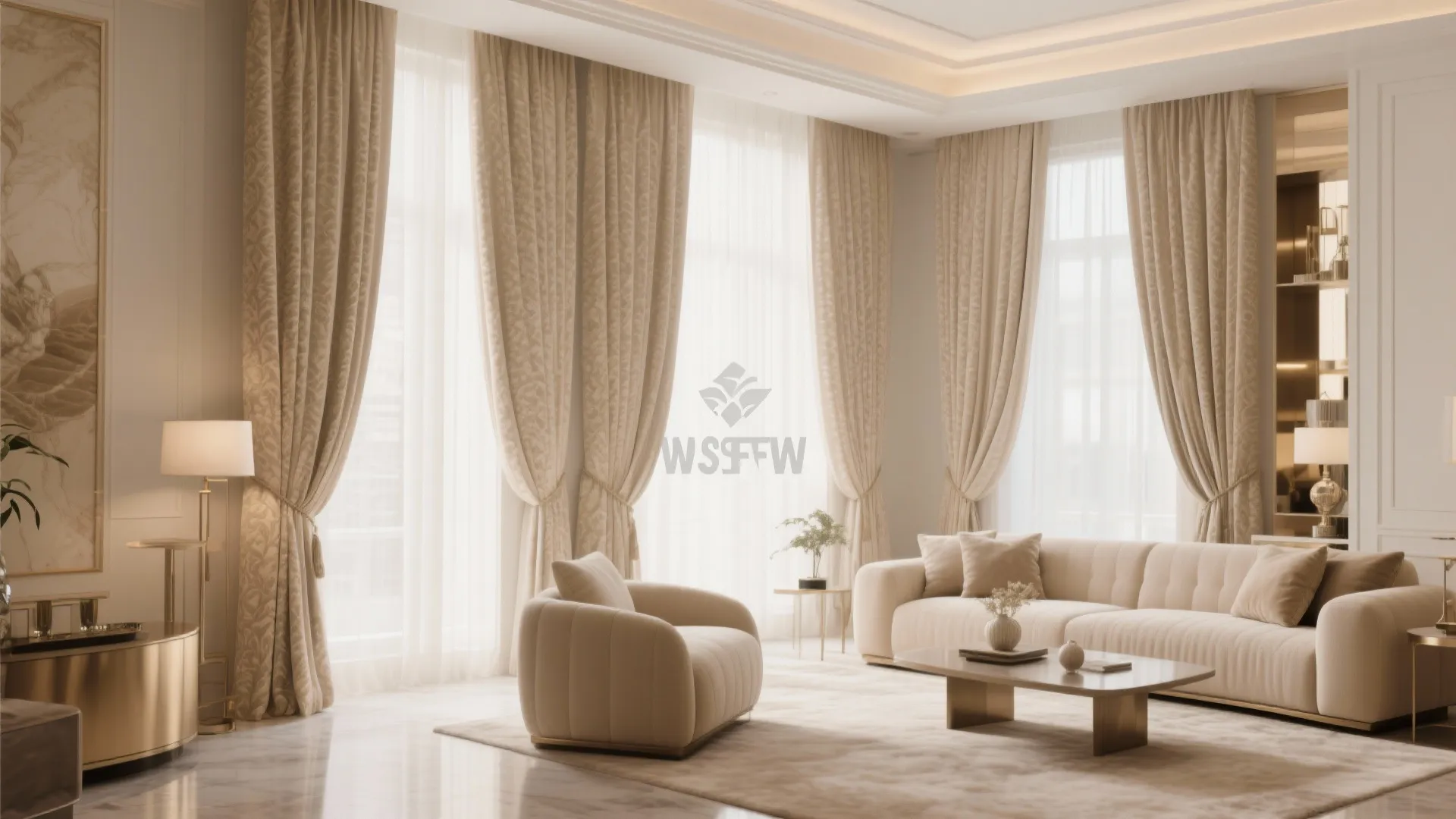 3. Ceiling-to-Floor Drama