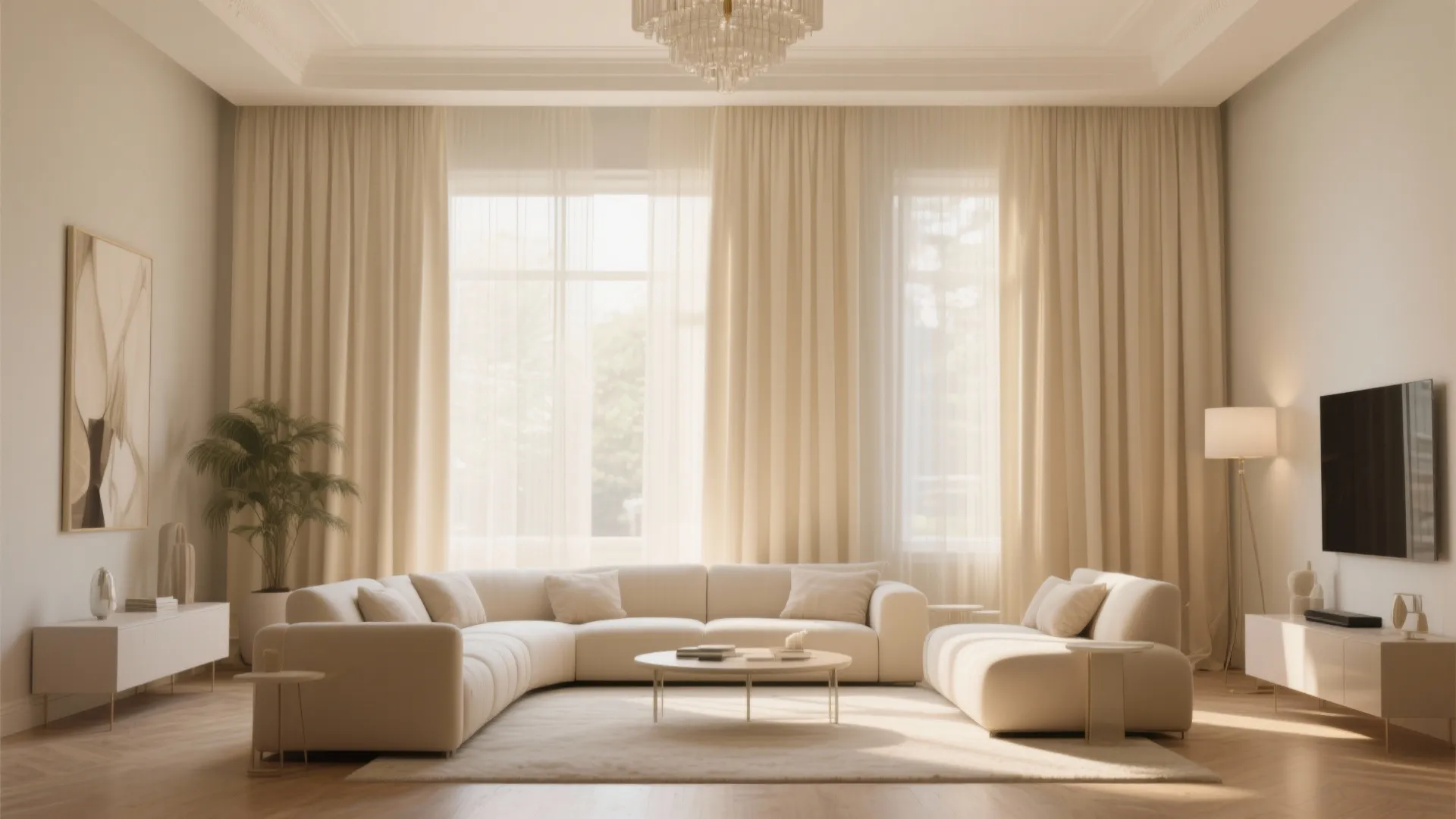 Ceiling-to-Floor Drapes