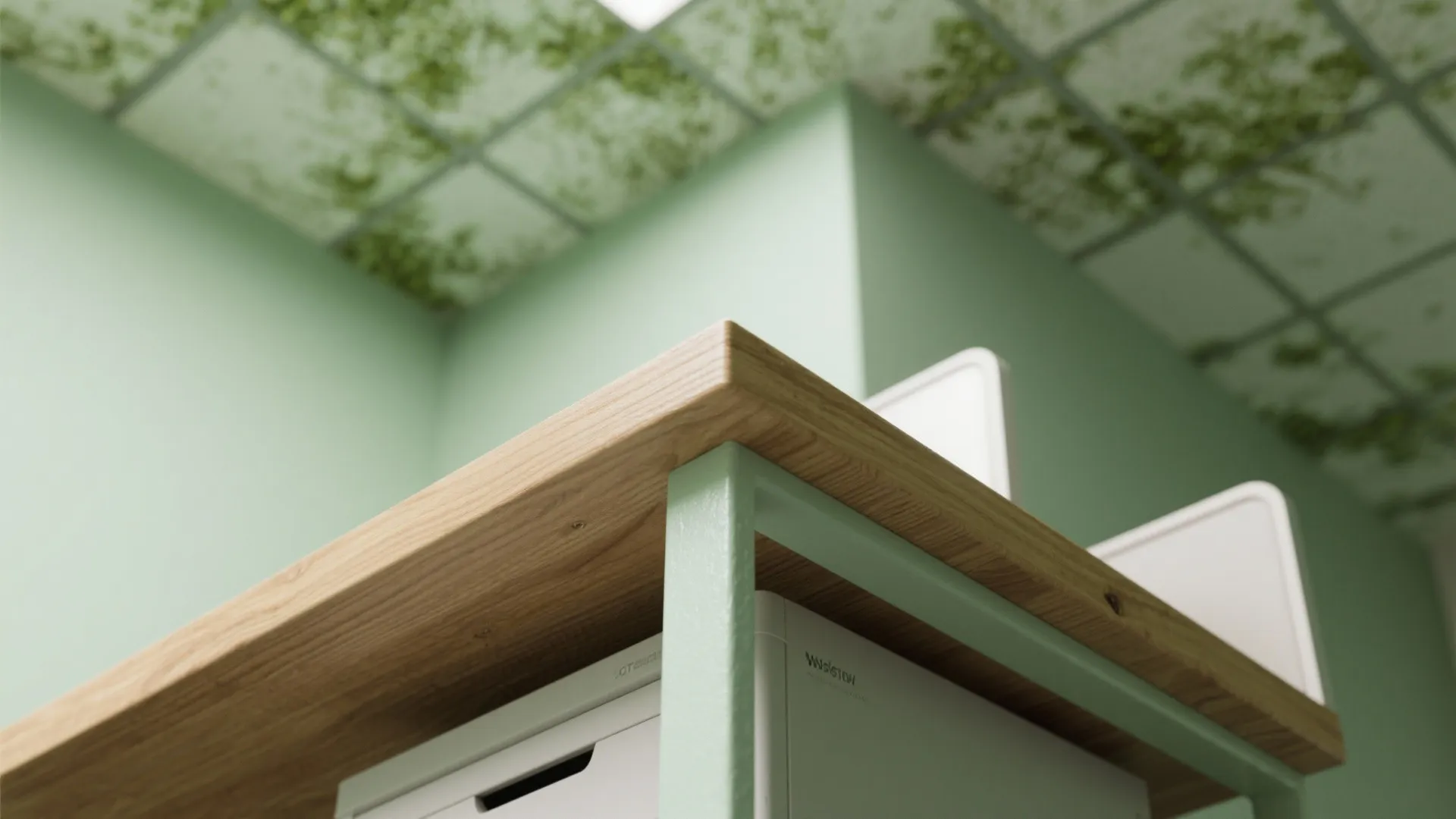 4. Ceiling and Furniture Touches