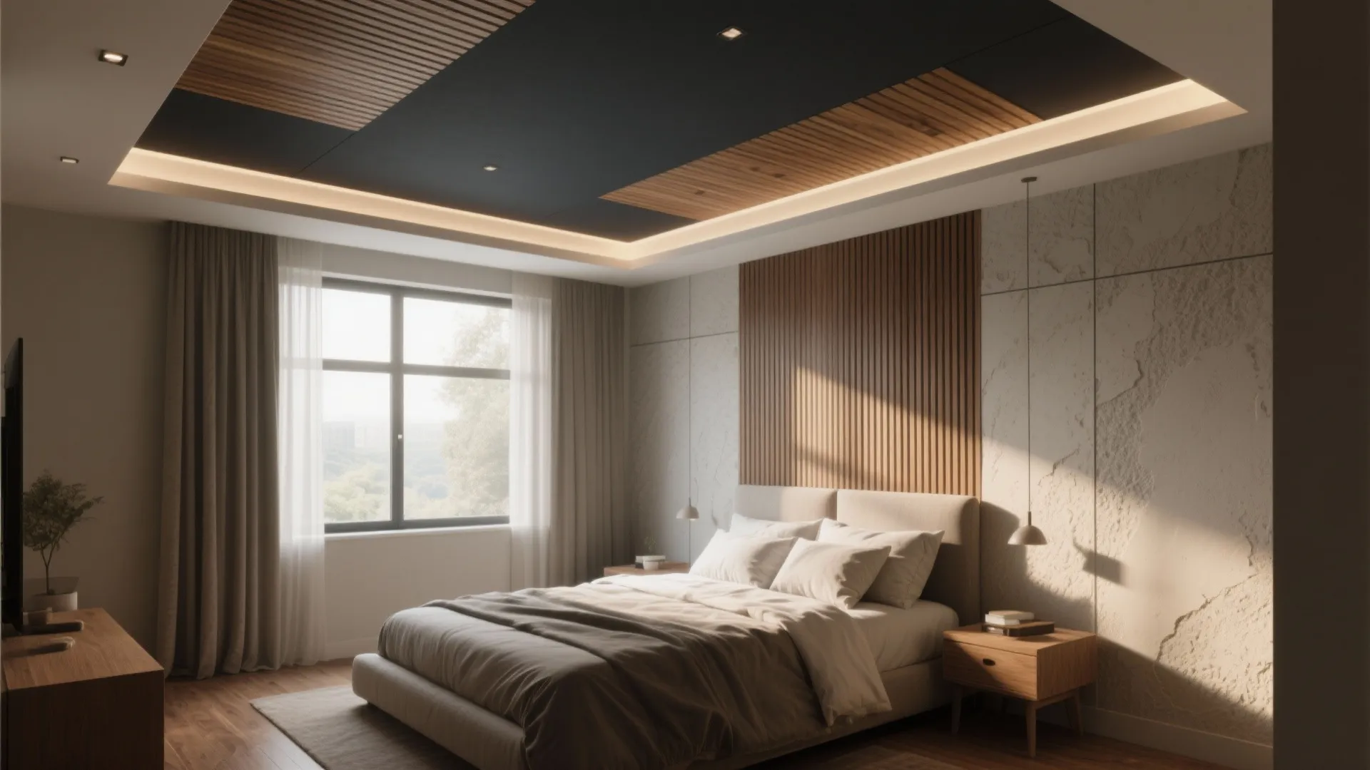 5 Bedroom Ceiling Decoration Ideas: Elevate your bedroom with five practical ceiling design ideas I use in small homes