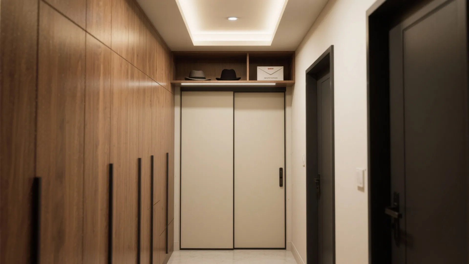 Vertical Storage: Ceiling-High Cabinets and Slim Profiles