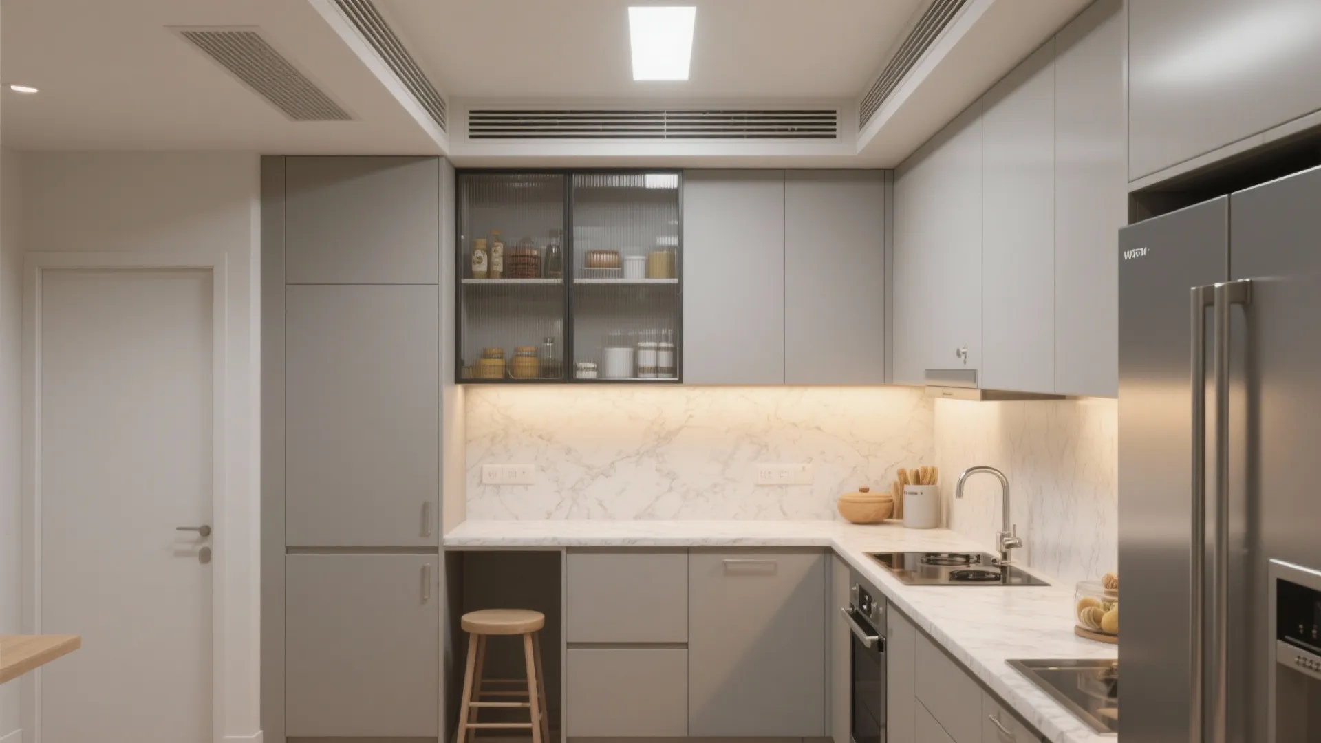 Smart verticals: ceiling-high cabinets