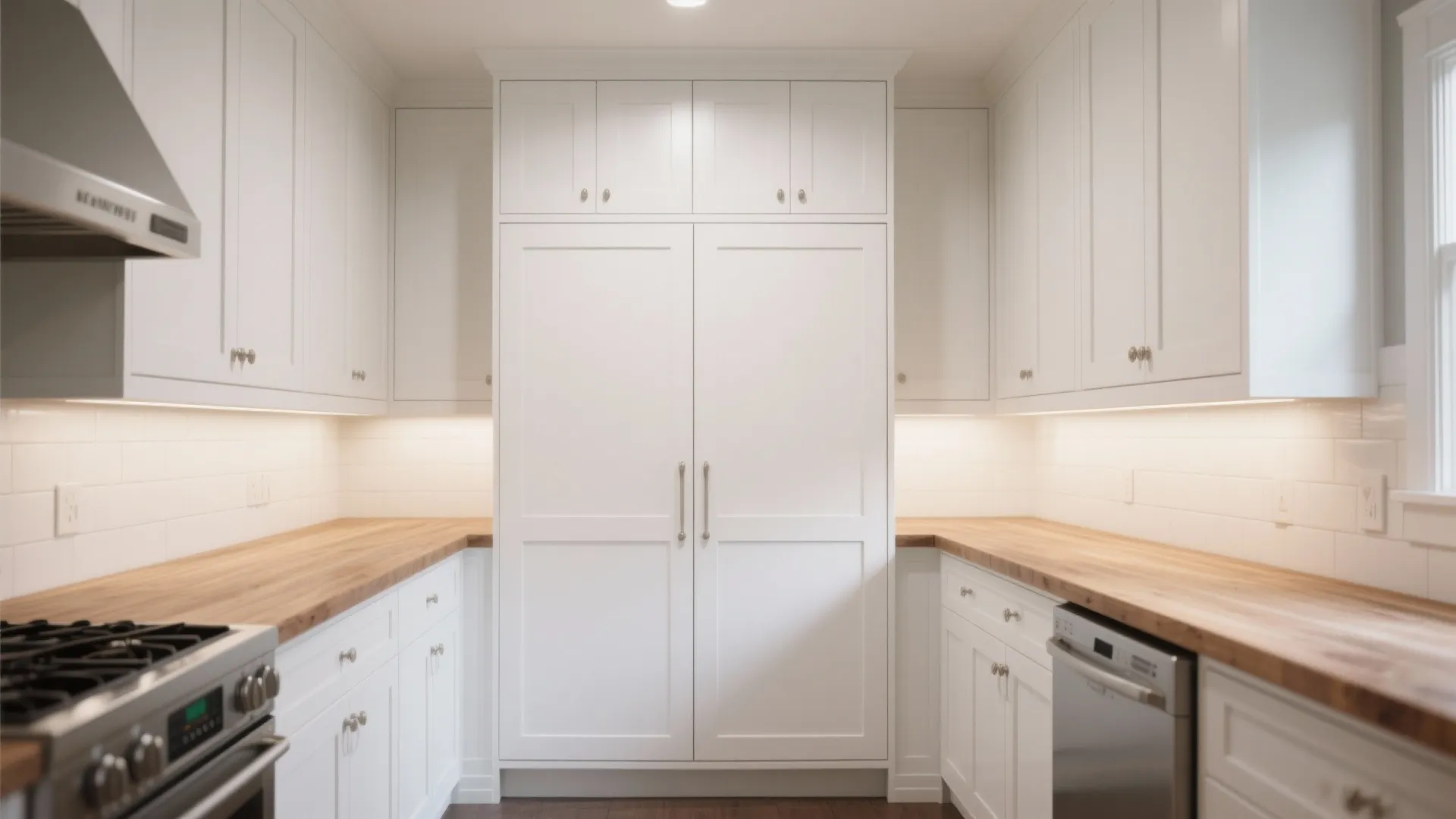 6. Ceiling-High Cabinets