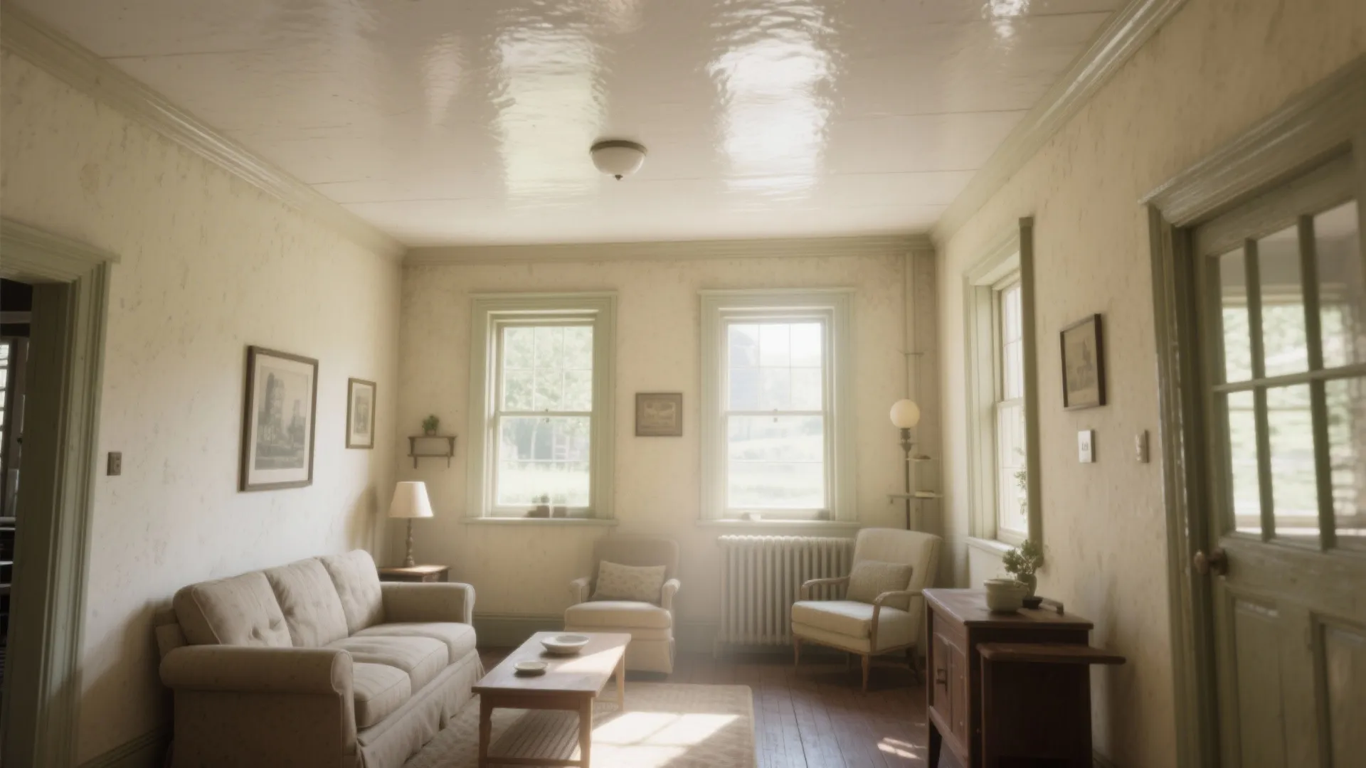1. Light-reflecting ceiling paint to lift low rooms
