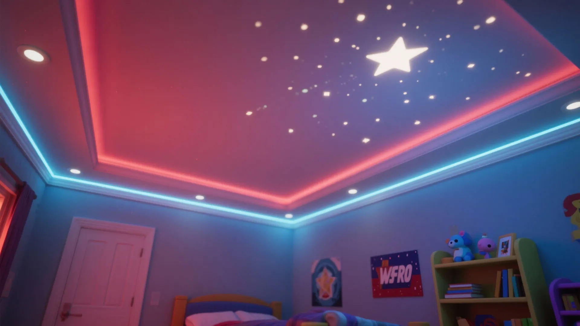 5. Theme Lighting and Ceiling Effects