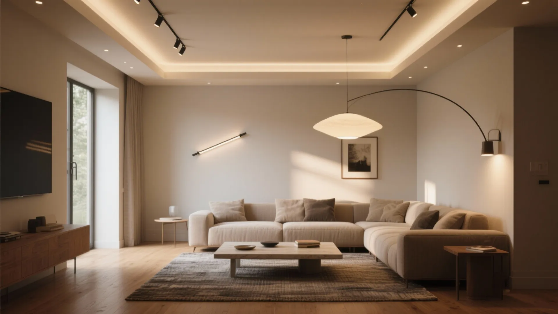5 Living Room Ceiling Lights Ideas: Creative ceiling lighting ideas for small and large living rooms, from layered lighting to statement fixtures
