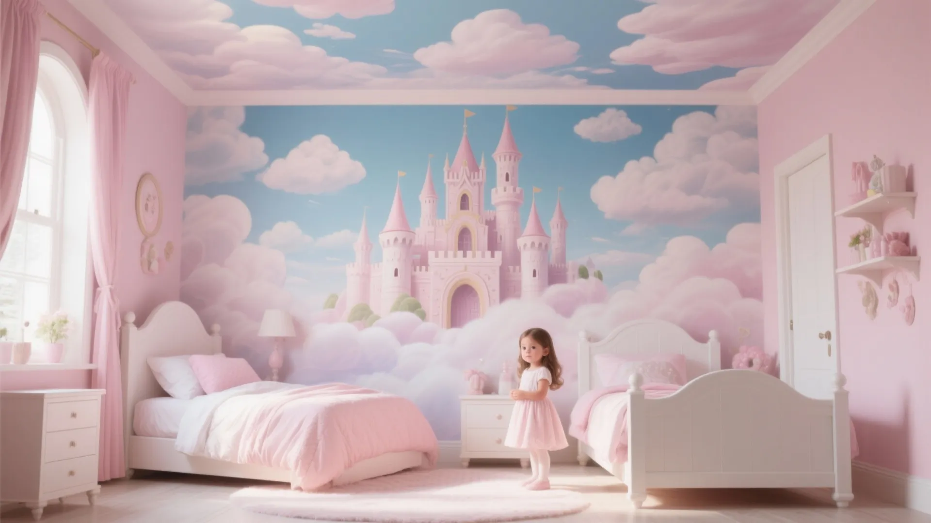 Ceiling Murals for Depth