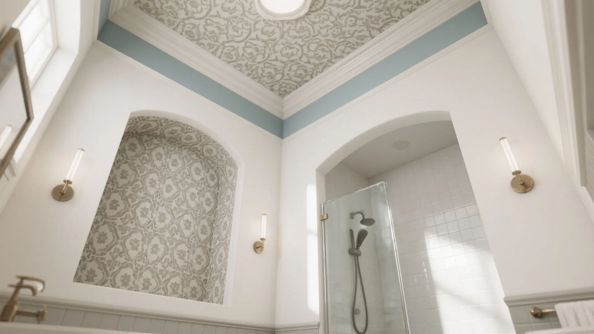 Unexpected Places: Ceiling, Niche, or Vanity Backsplash Zone