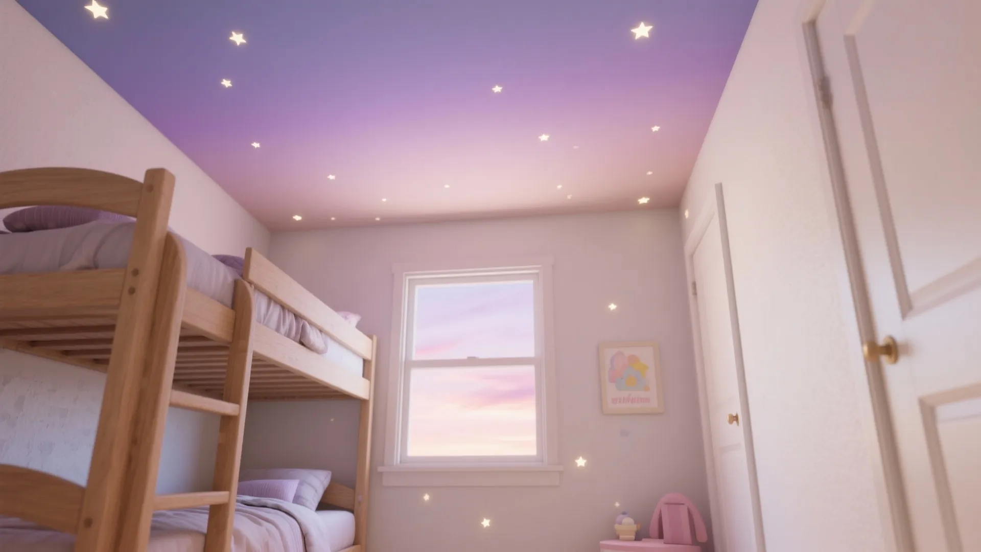 Ceiling as the Fifth Wall: Starry Night or Ombré Sky