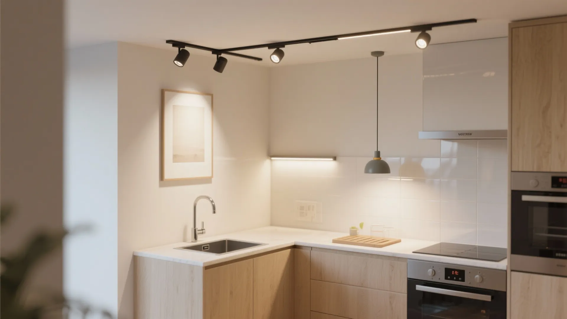 Ceiling-Saving Rail Systems