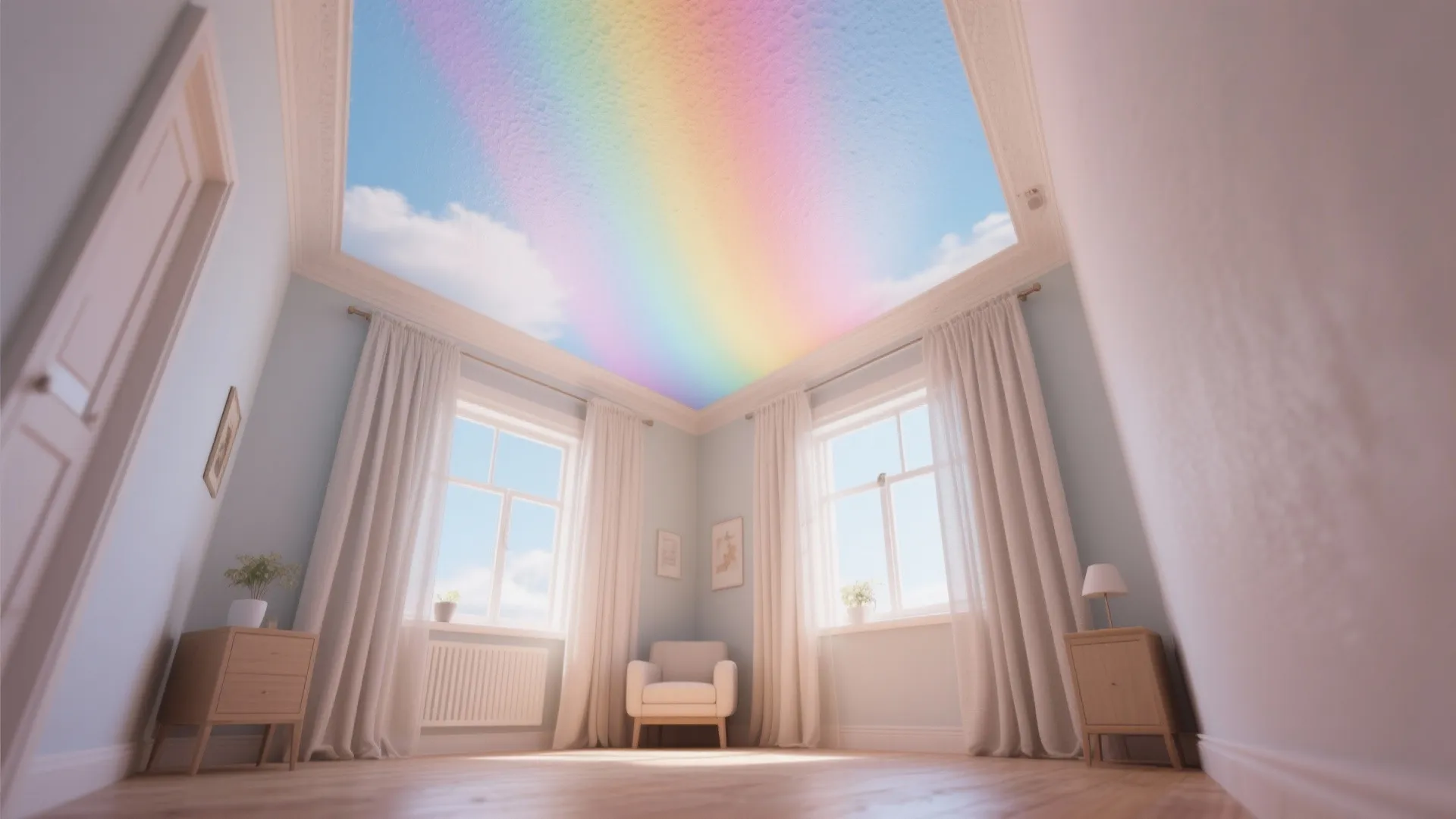 5. Ceiling Gradient or Sky