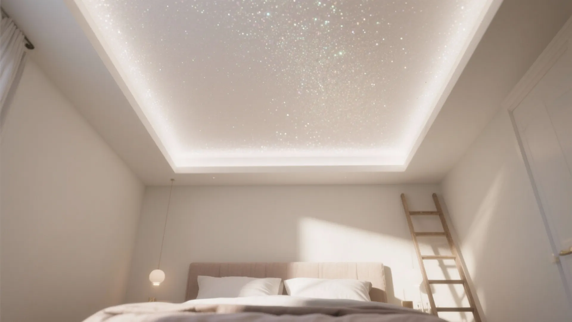 5. Subtle Soap-Sheen for Ceilings