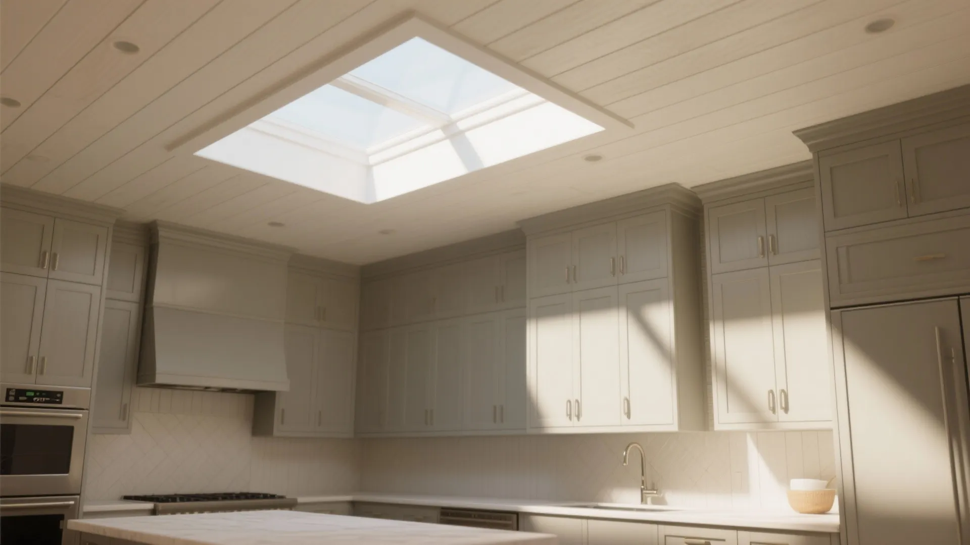 2. Shiplap ceiling (yes, the ceiling)