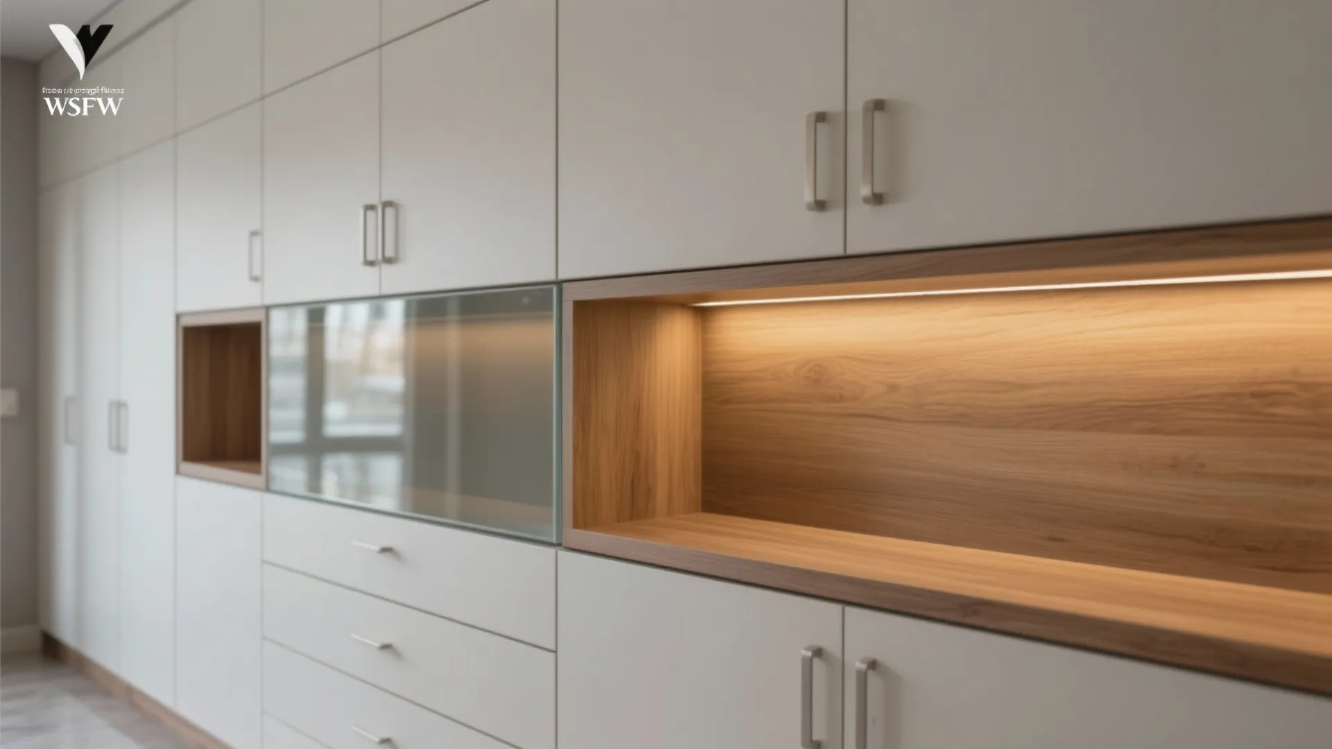 Ceiling-height storage that hides clutter