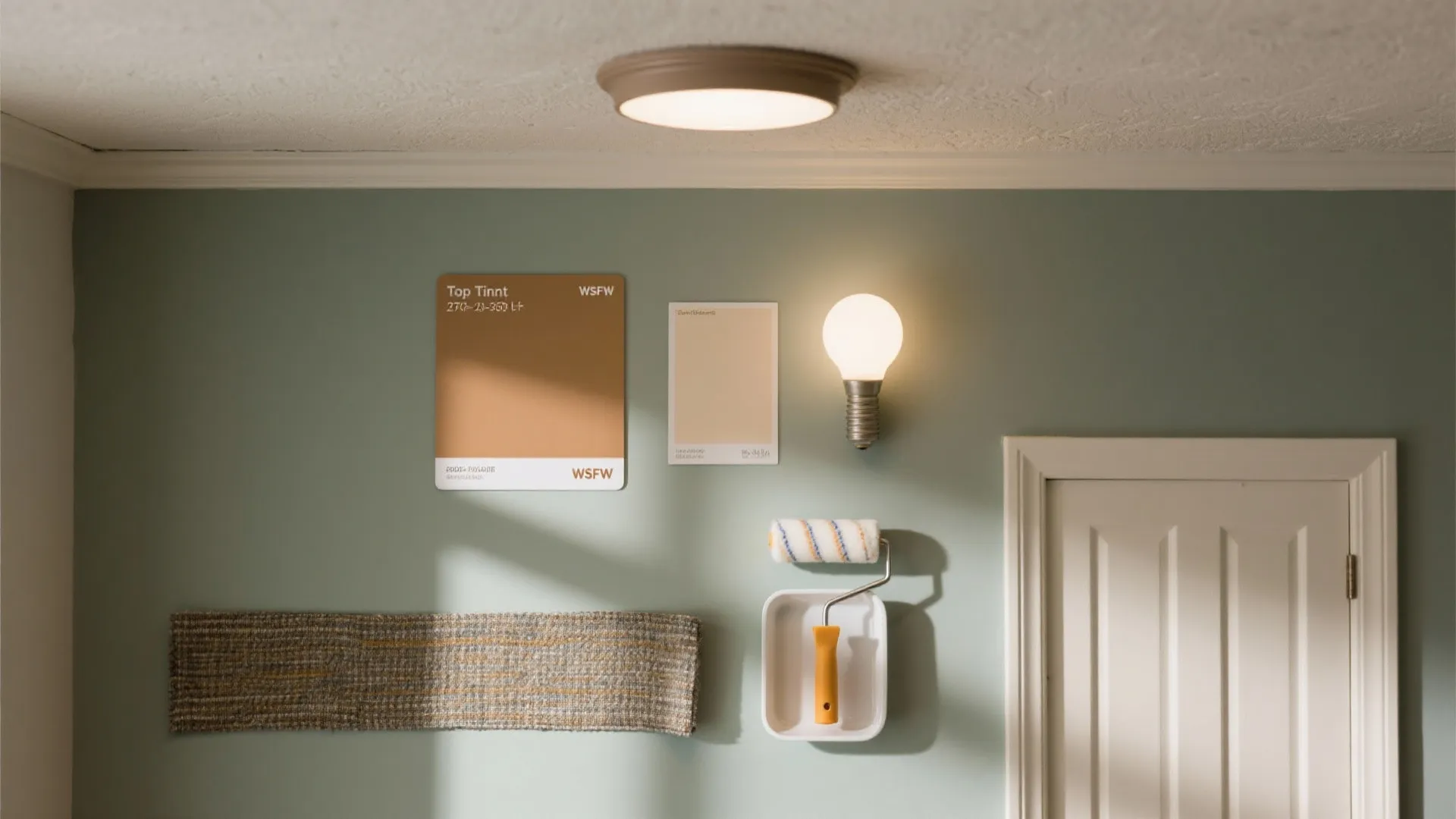 Paint the Fifth Wall (Ceiling) to Control Height and Flow