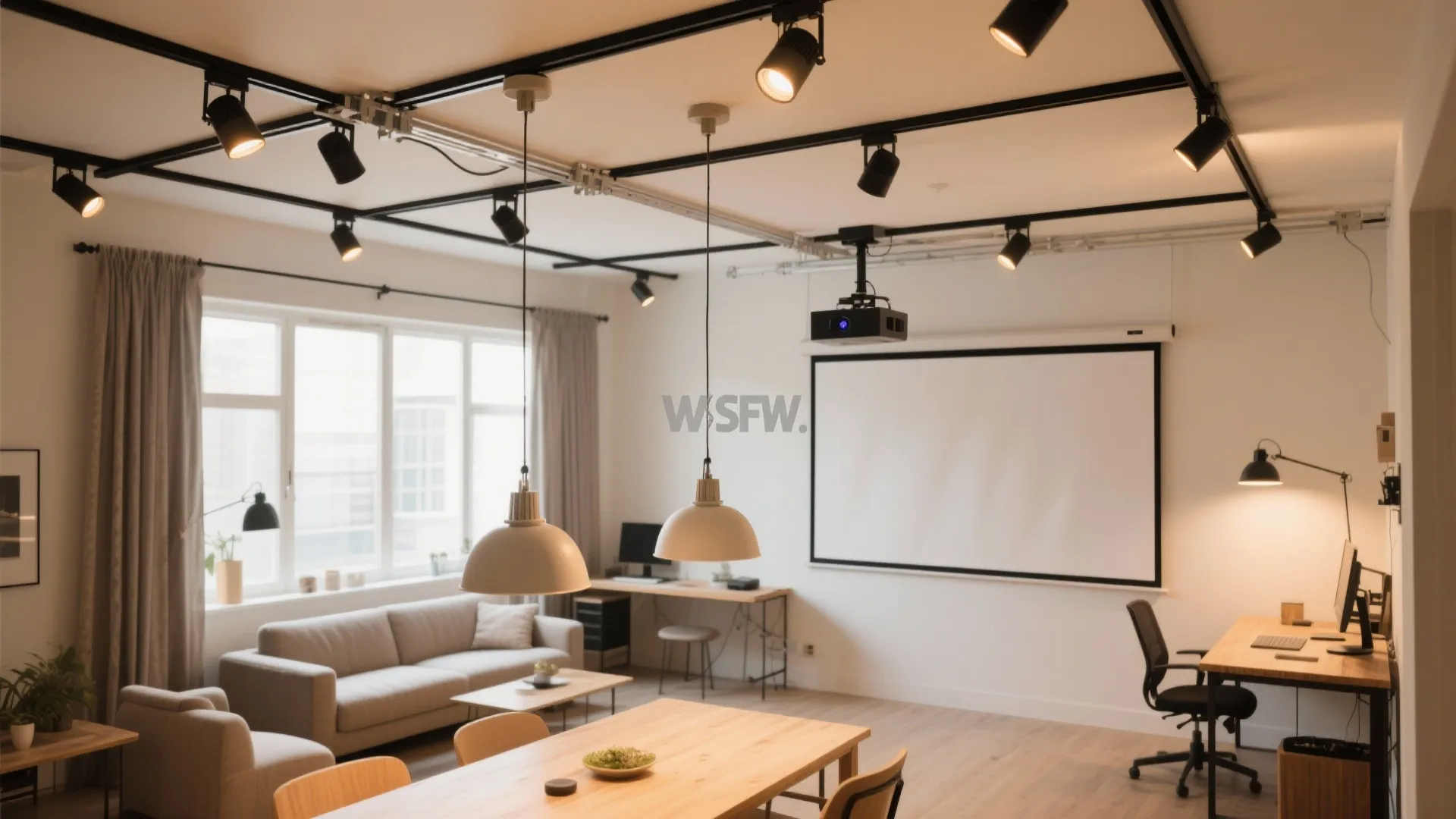 5) Build a ceiling track ecosystem